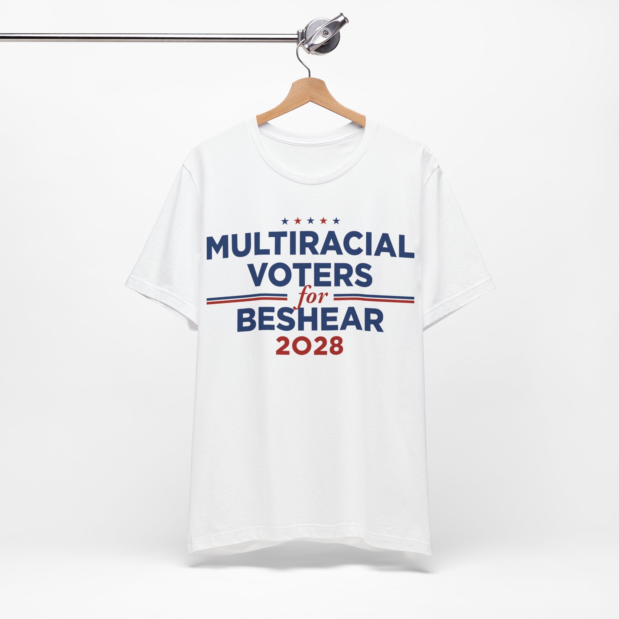 Multiracial Voters for Andy Beshear for President Campaign T-Shirt 2028