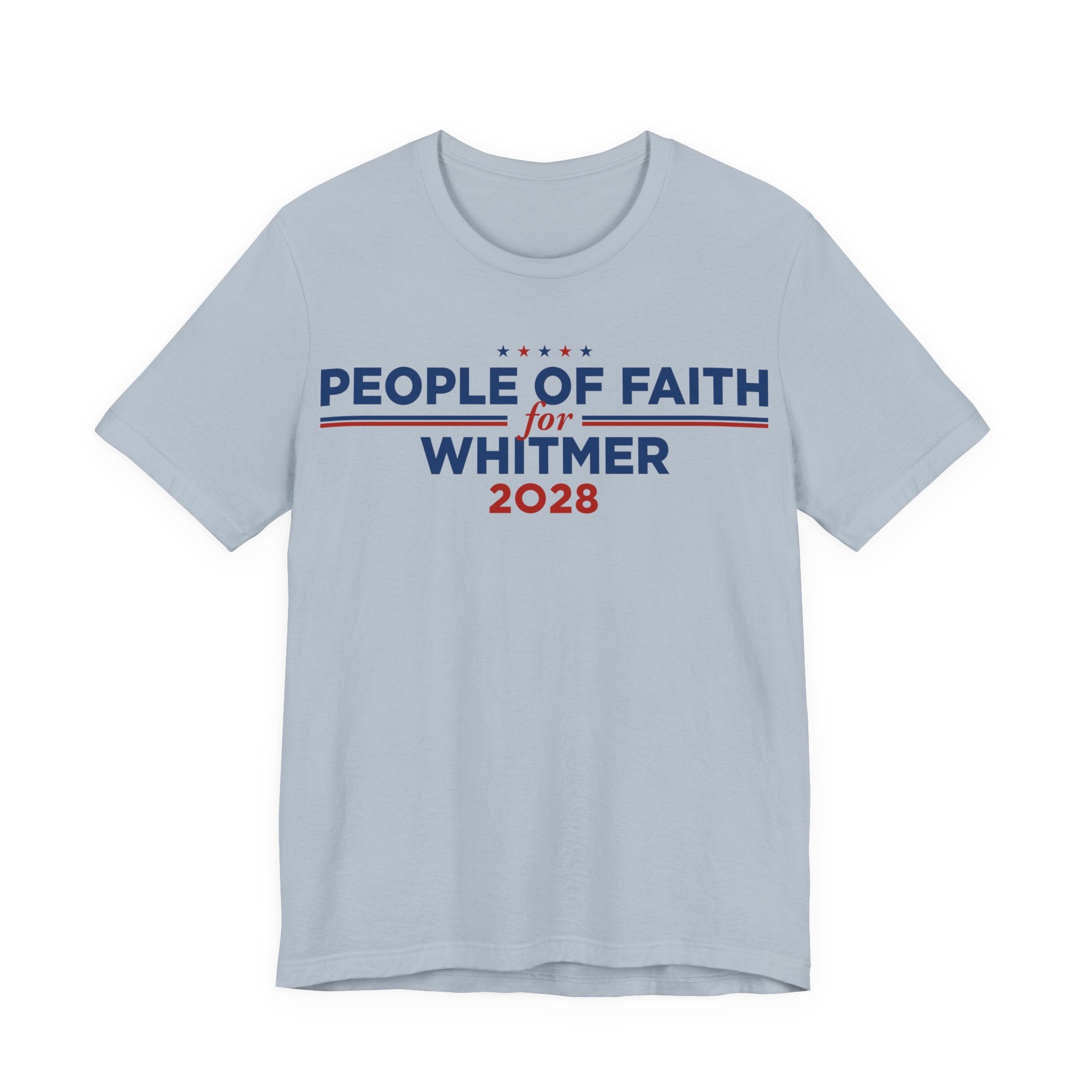 People of Faith for Gretchen Whitmer for President Campaign T-Shirt 2028