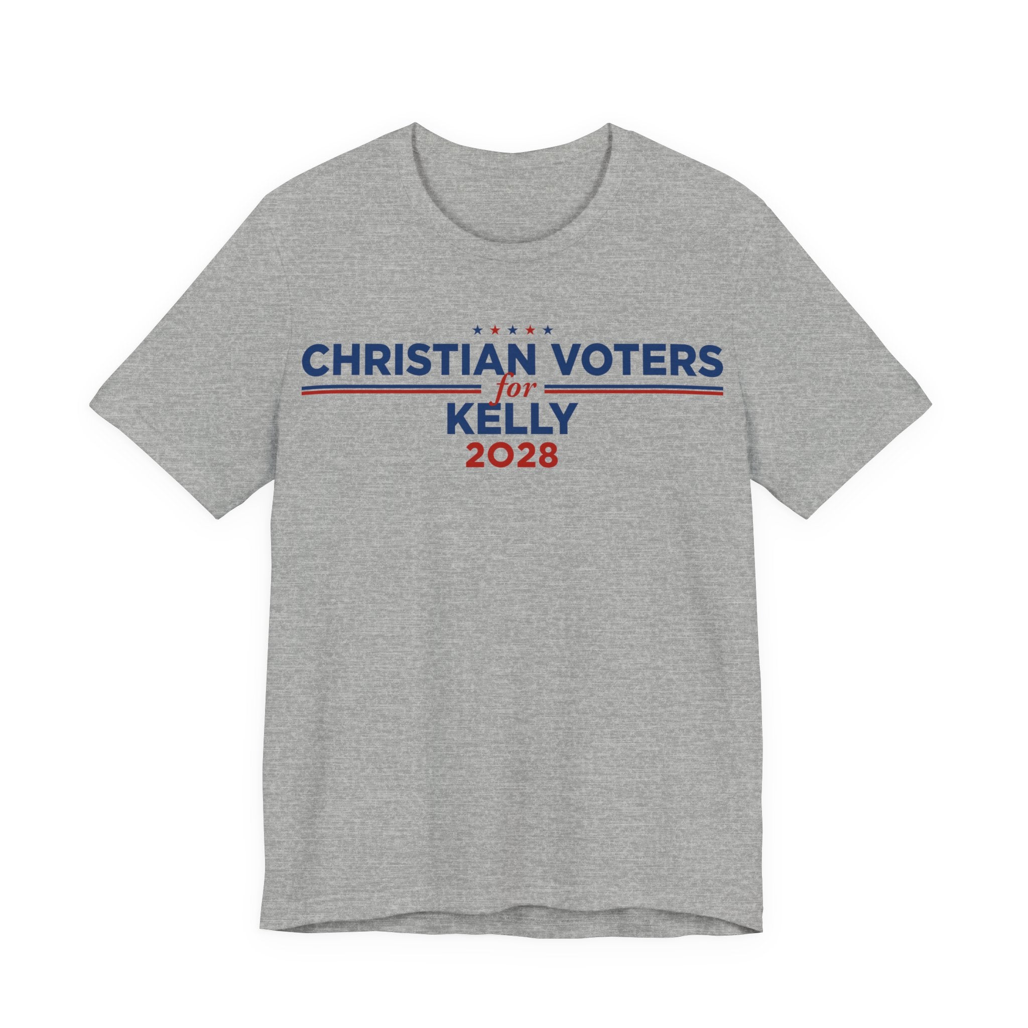 Christian Voters for Mark Kelly for President Campaign T-Shirt 2028