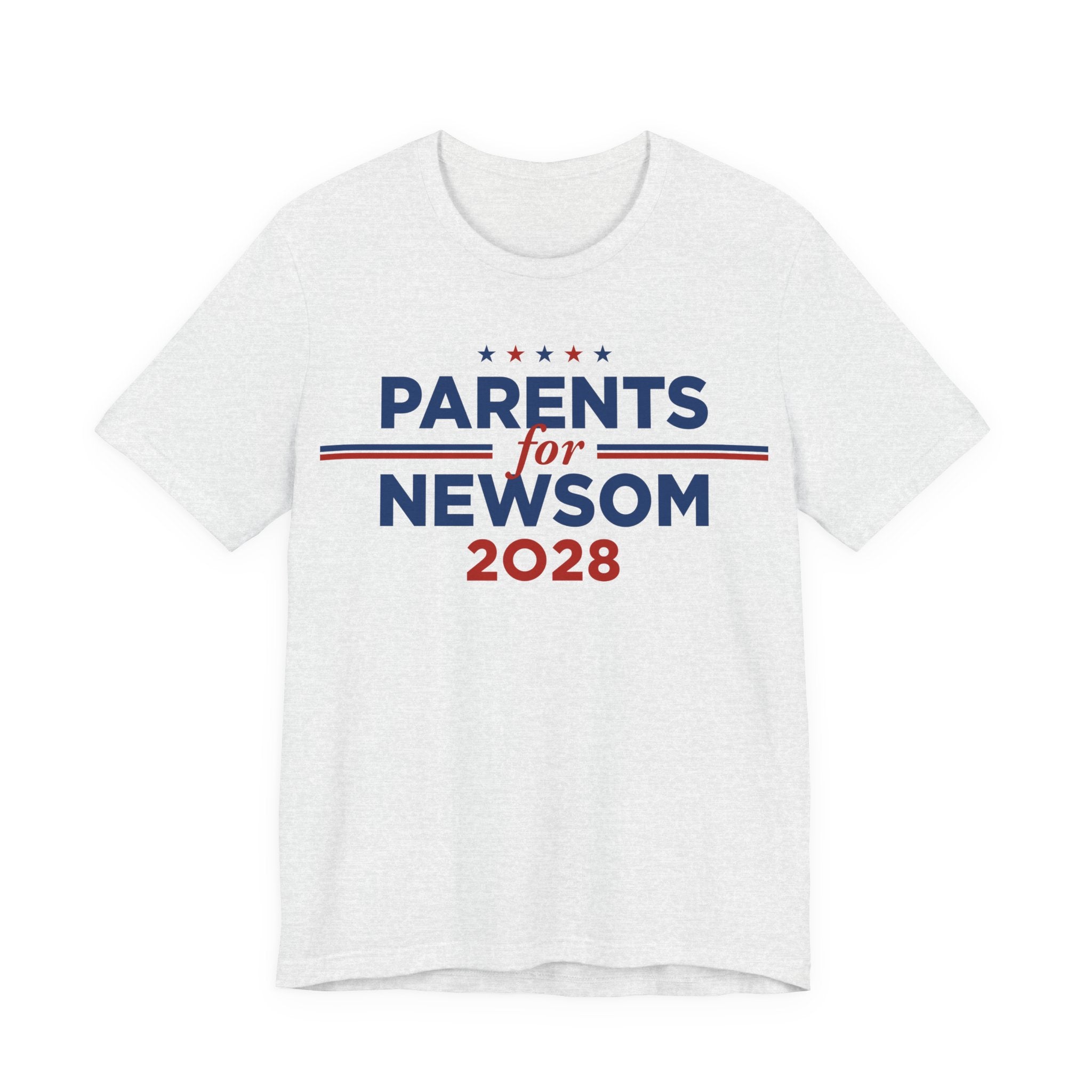 Parents for Gavin Newsom for President Campaign T-Shirt 2028