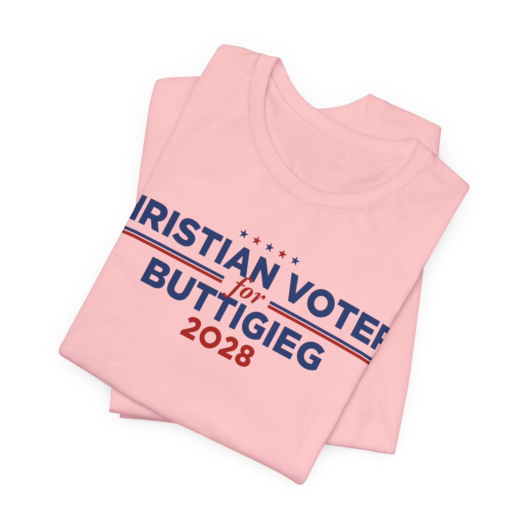 Christian Voters for Pete Buttigieg for President Campaign T-Shirt 2028