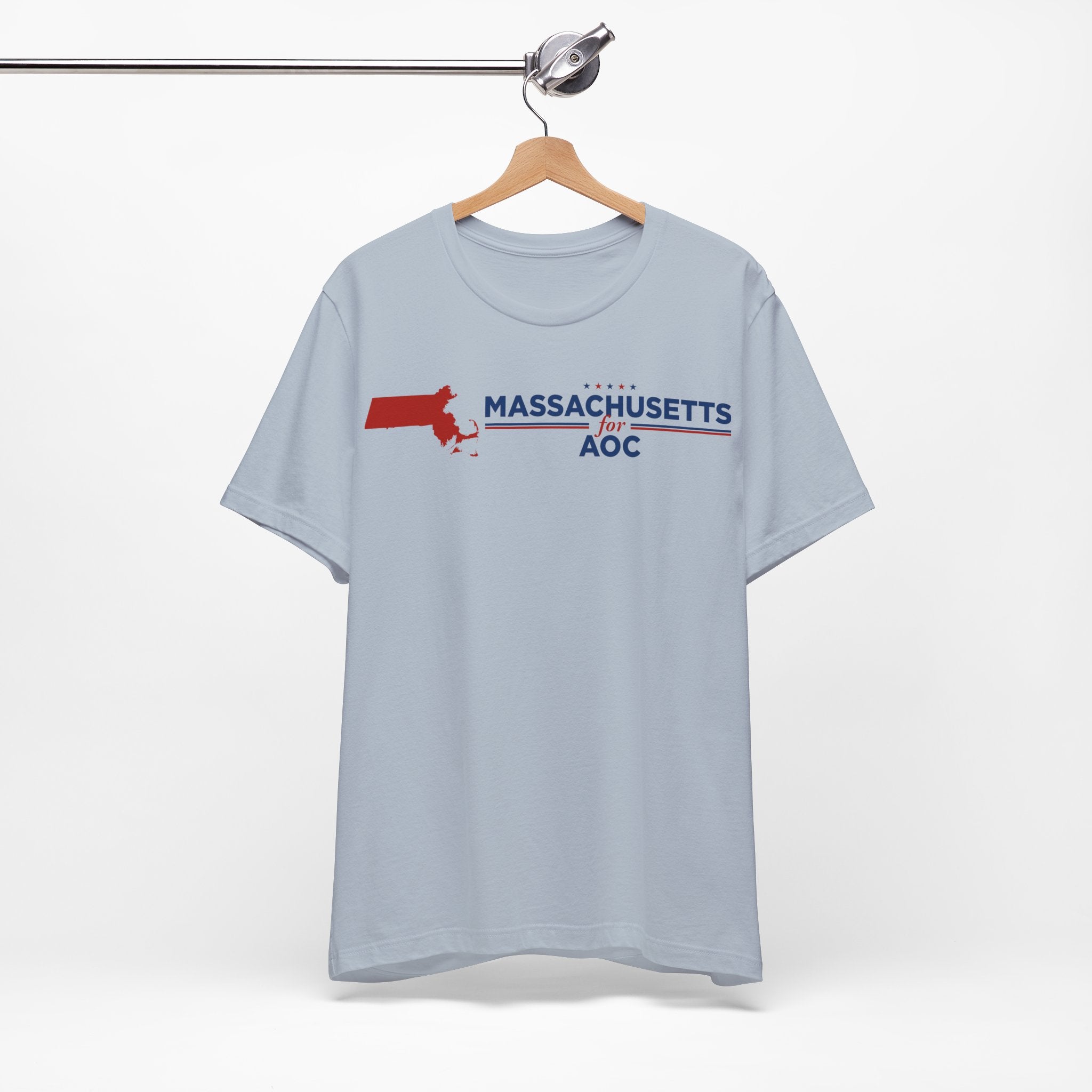 Massachusetts for AOC for President Campaign T-Shirt 2028