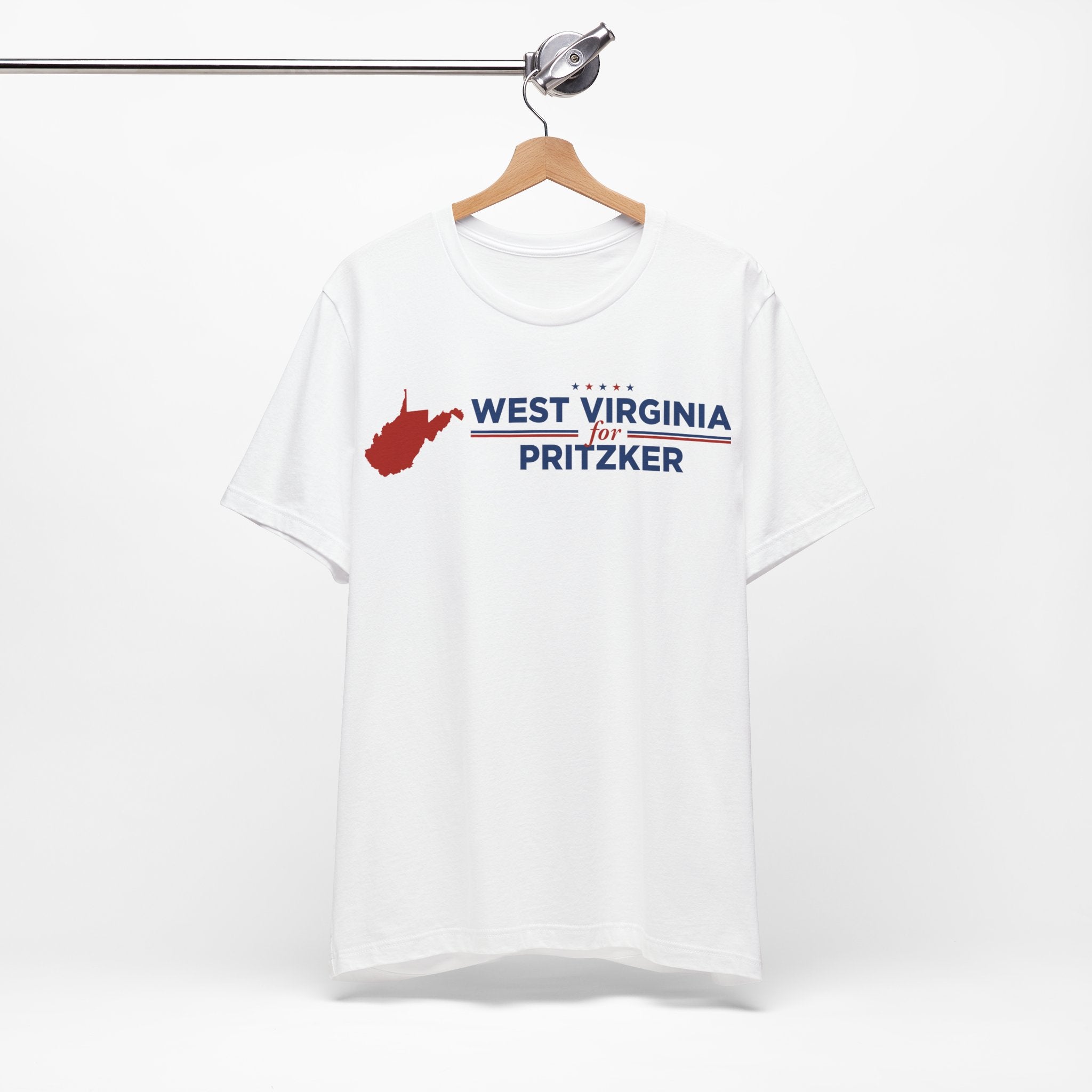 West Virginia for J.B. Pritzker for President Campaign T-Shirt 2028