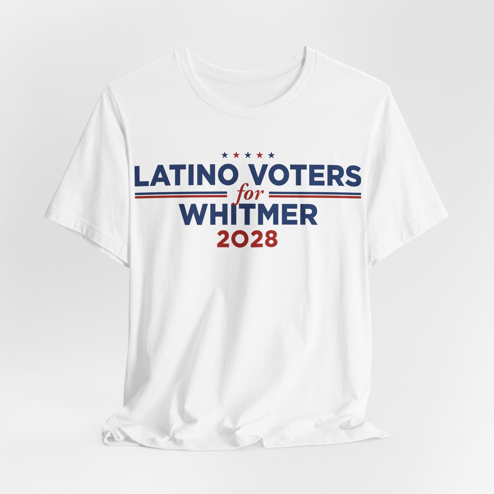 Latino Voters for Gretchen Whitmer for President Campaign T-Shirt 2028