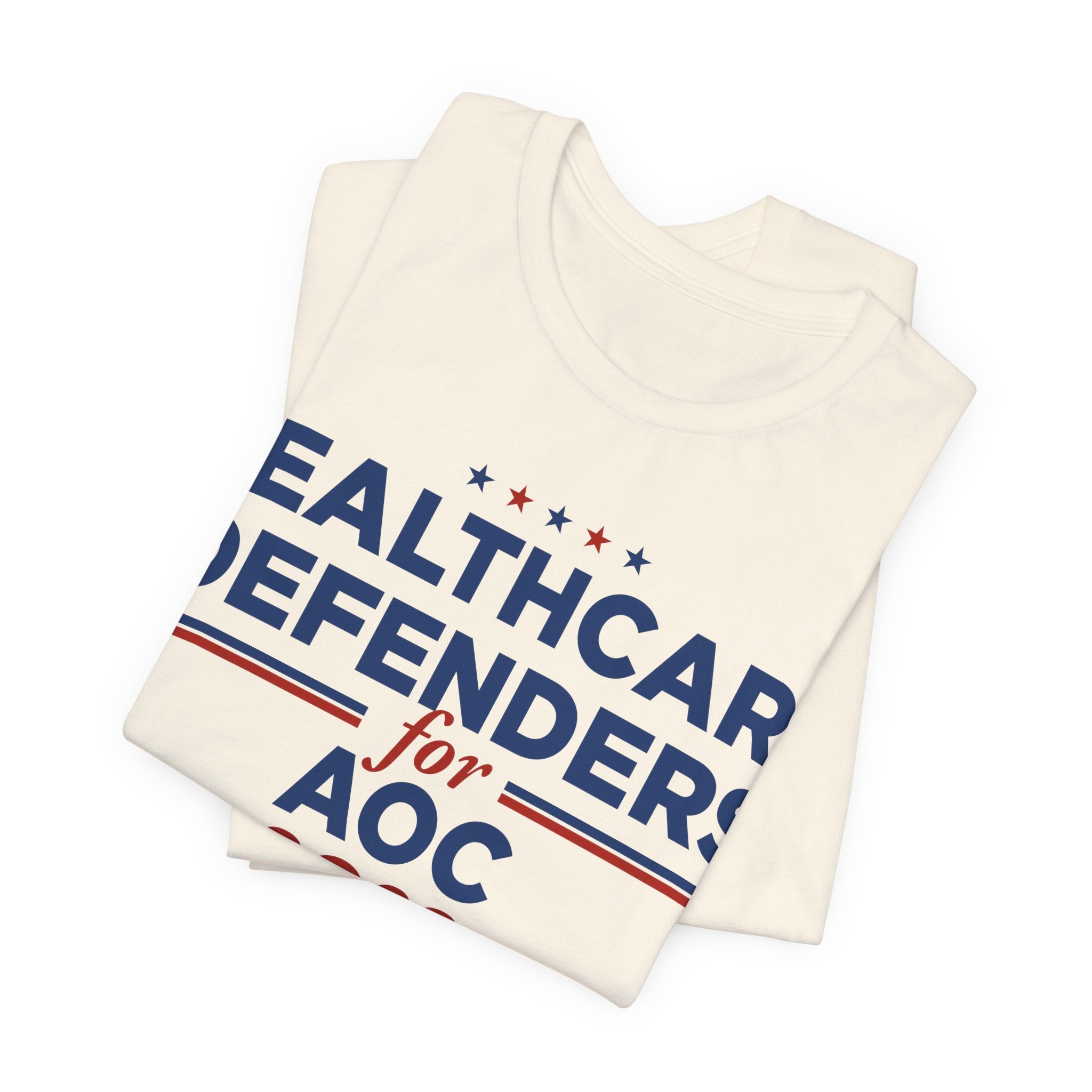 Healthcare Defenders for AOC for President Campaign T-Shirt 2028