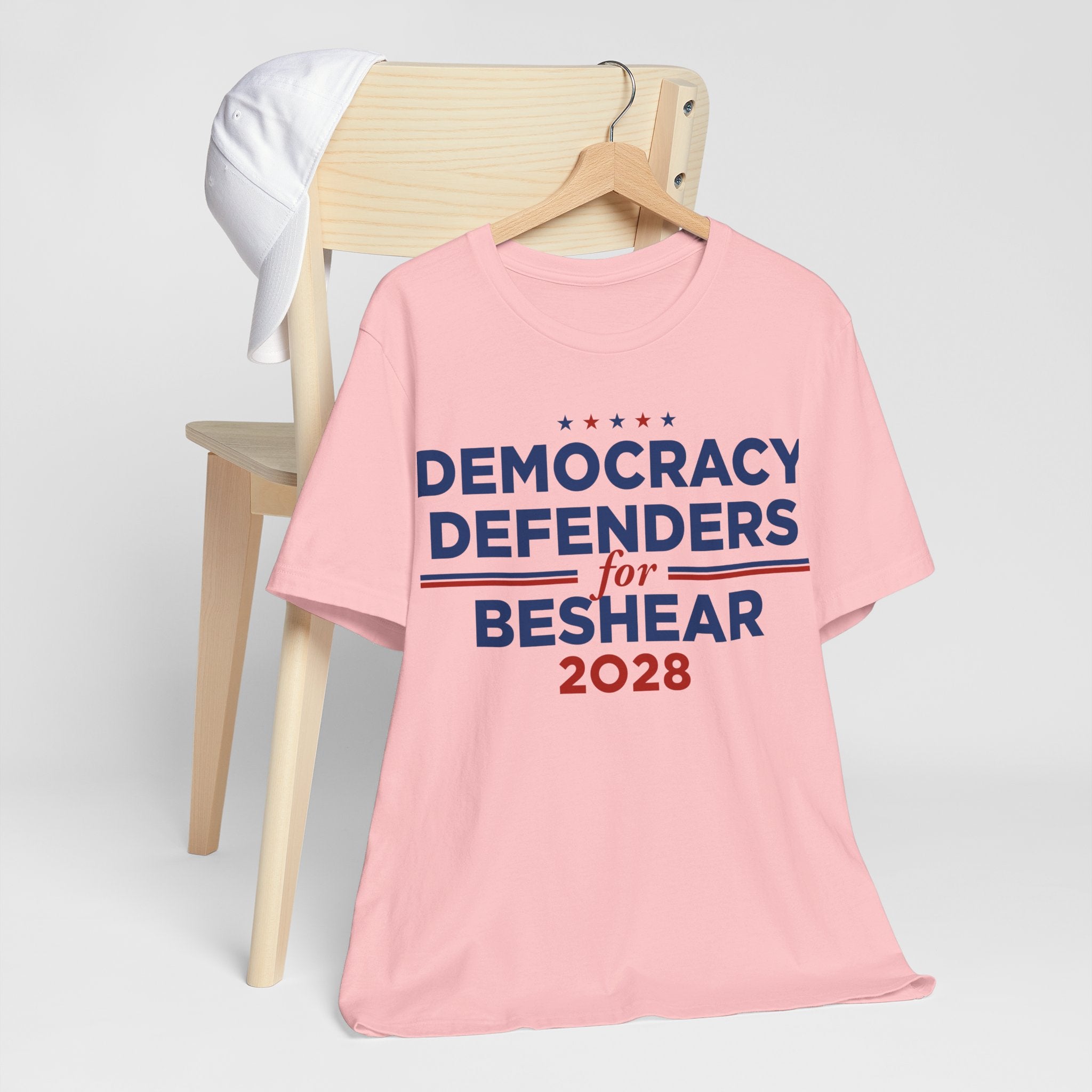 Democracy Defenders for Beshear 2028 T-Shirt | Bella+Canvas 3001 Political Graphic Tee
