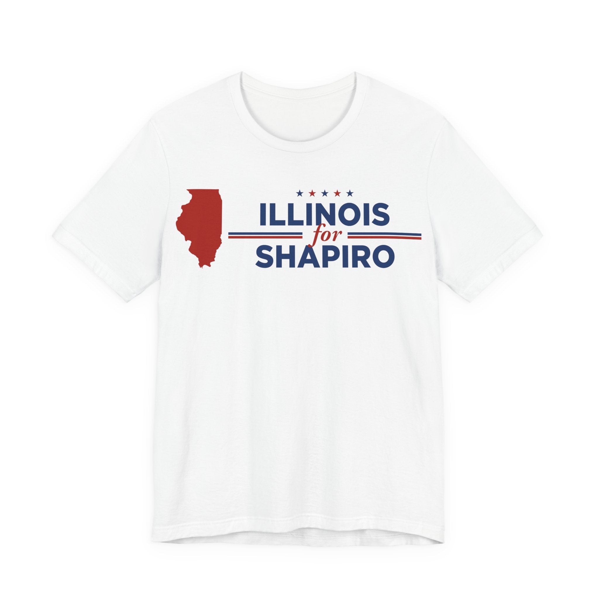 Illinois for Josh Shapiro for President Campaign T-Shirt 2028