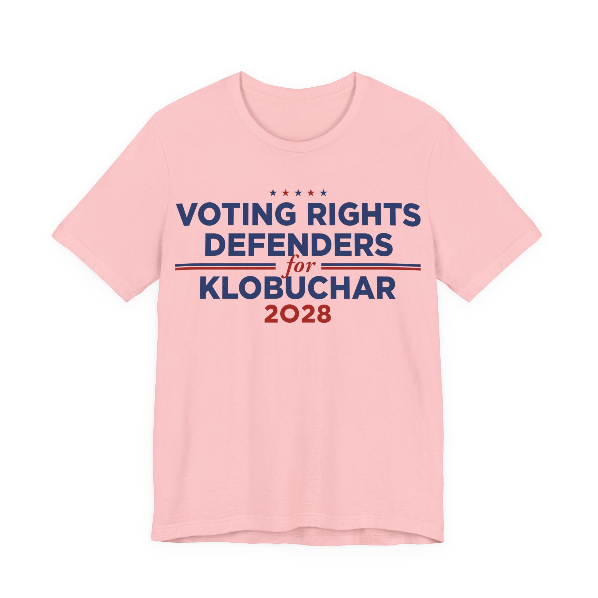 Voting Rights Defenders for Amy Klobuchar for President Campaign T-Shirt 2028