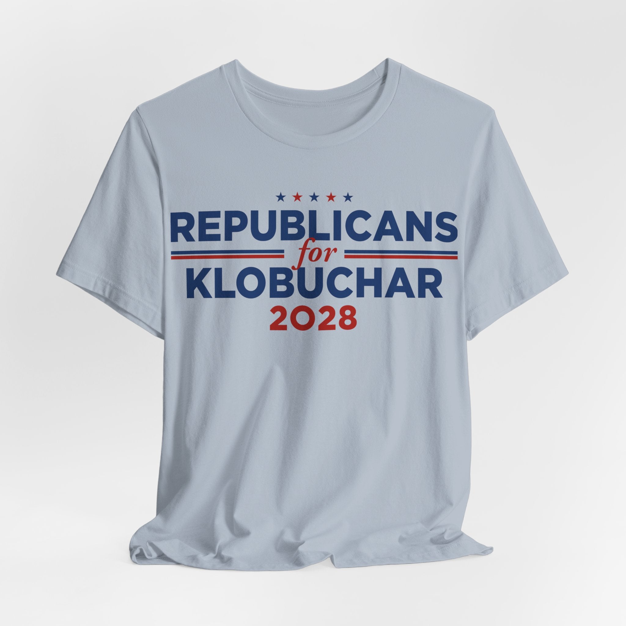 Republicans for Amy Klobuchar Campaign T-Shirt for President 2028