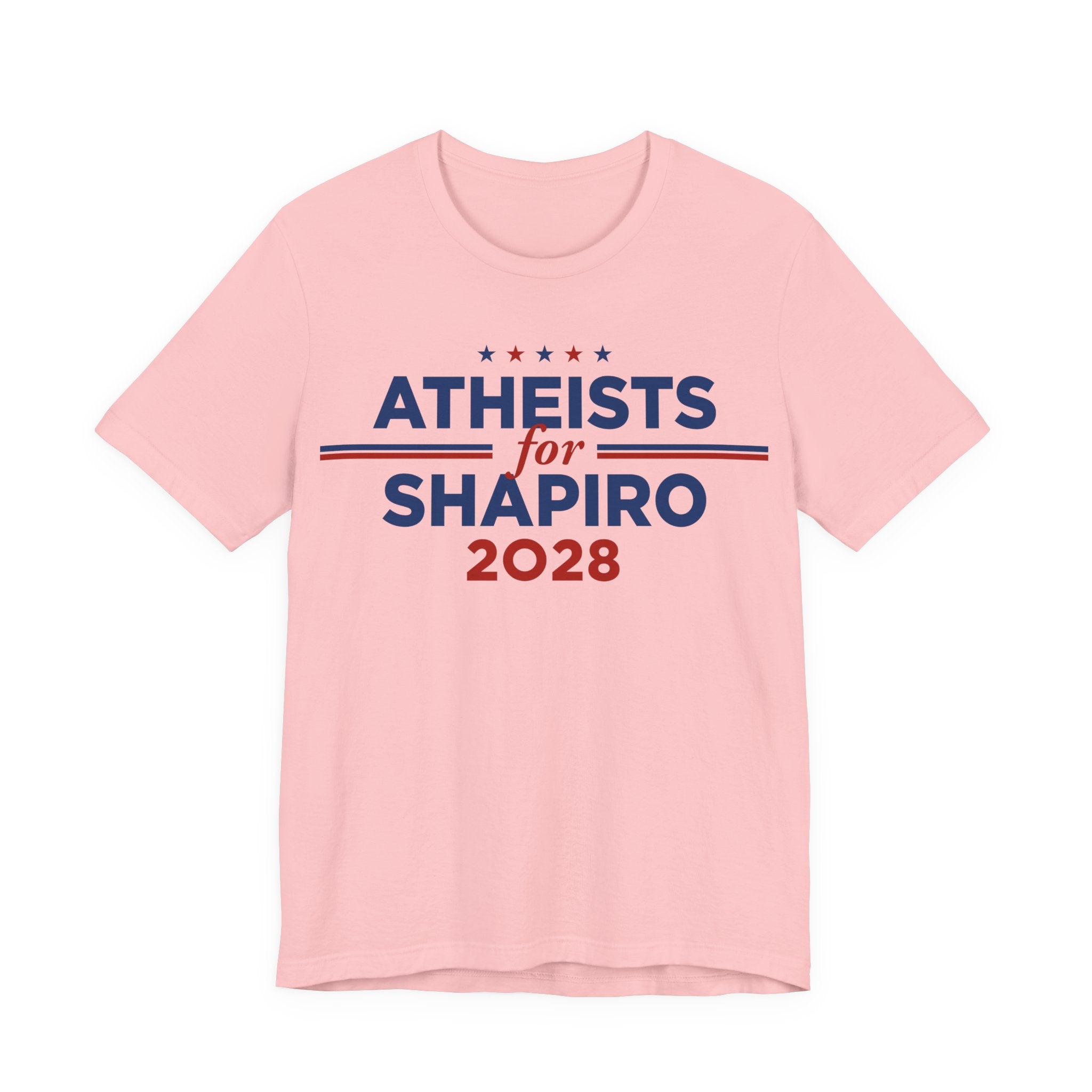 Atheists for Josh Shapiro for President Campaign T-Shirt 2028