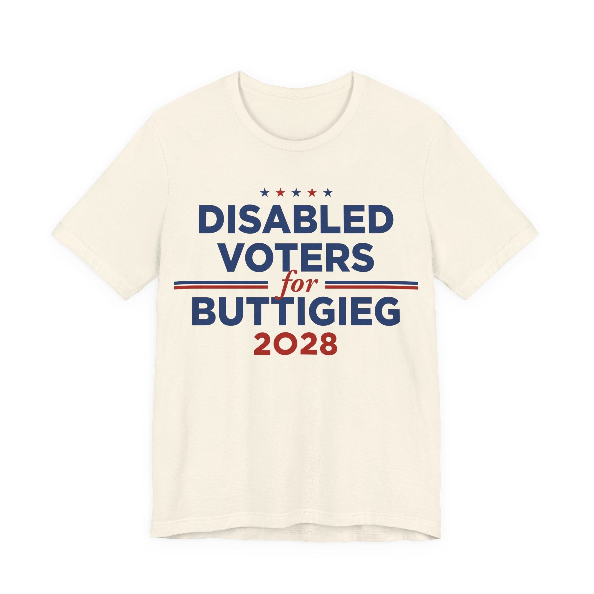 Disabled Voters for Pete Buttigieg for President Campaign T-Shirt 2028