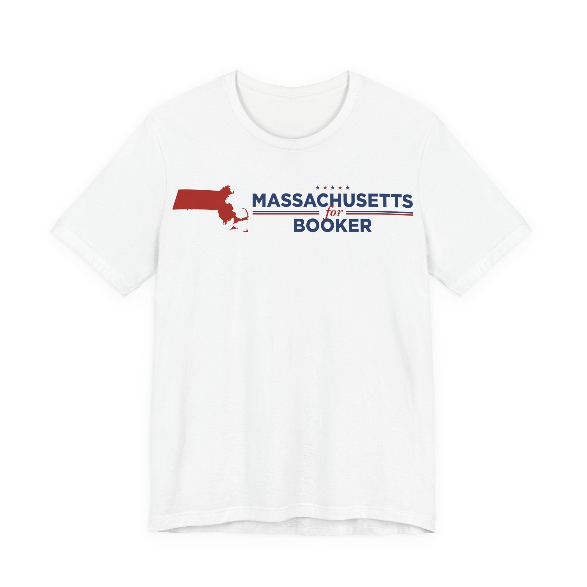 Massachusetts for Cory Booker for President Campaign T-Shirt 2028