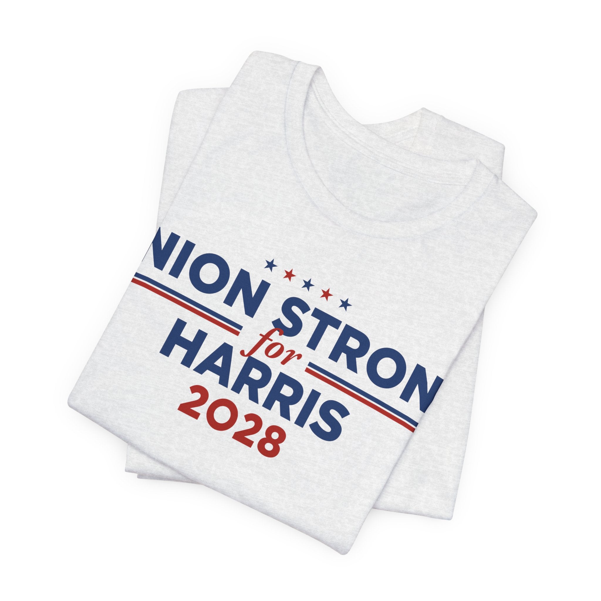 Union Strong for Kamala Harris for President Campaign T-Shirt 2028