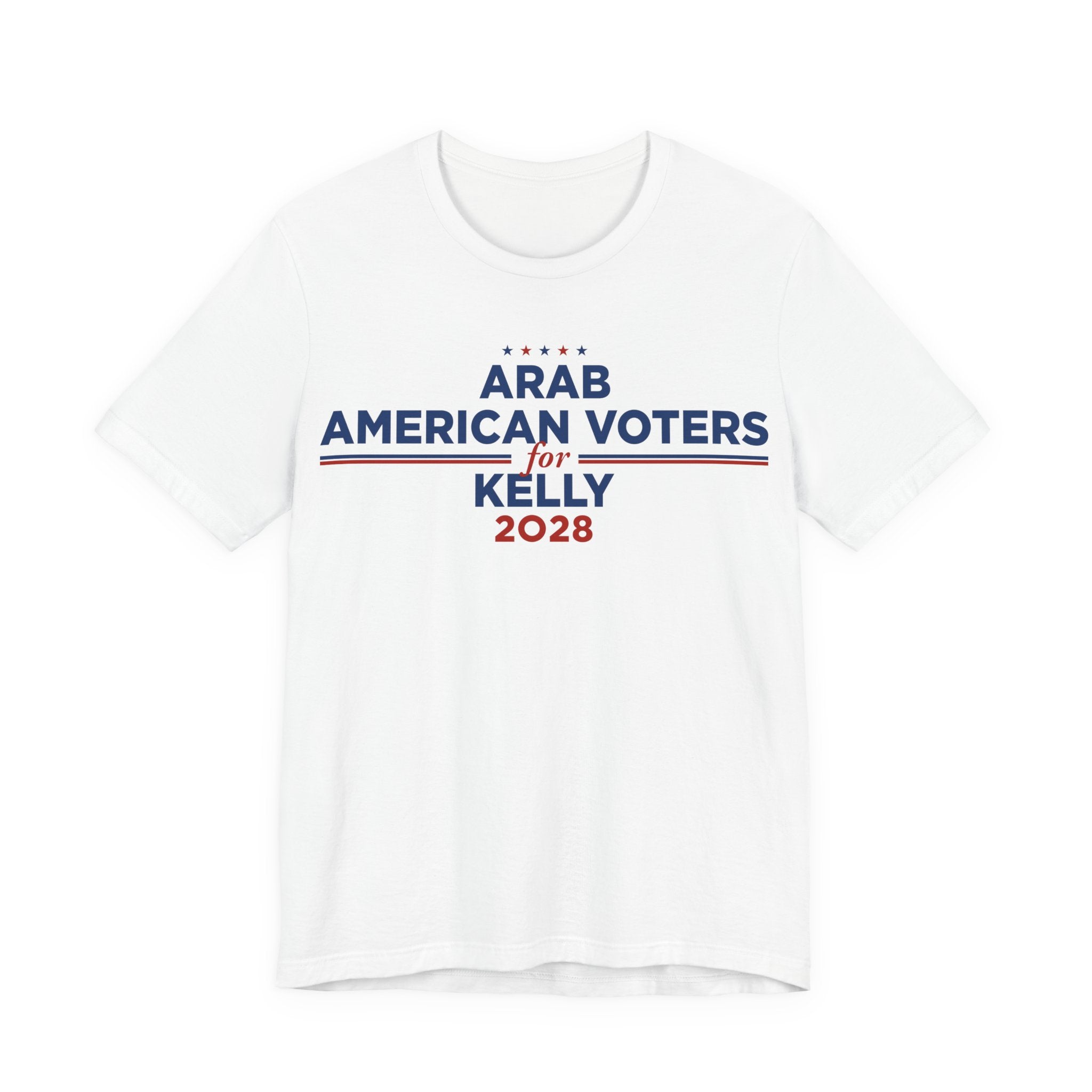 Arab American Voters for Mark Kelly for President Campaign T-Shirt 2028