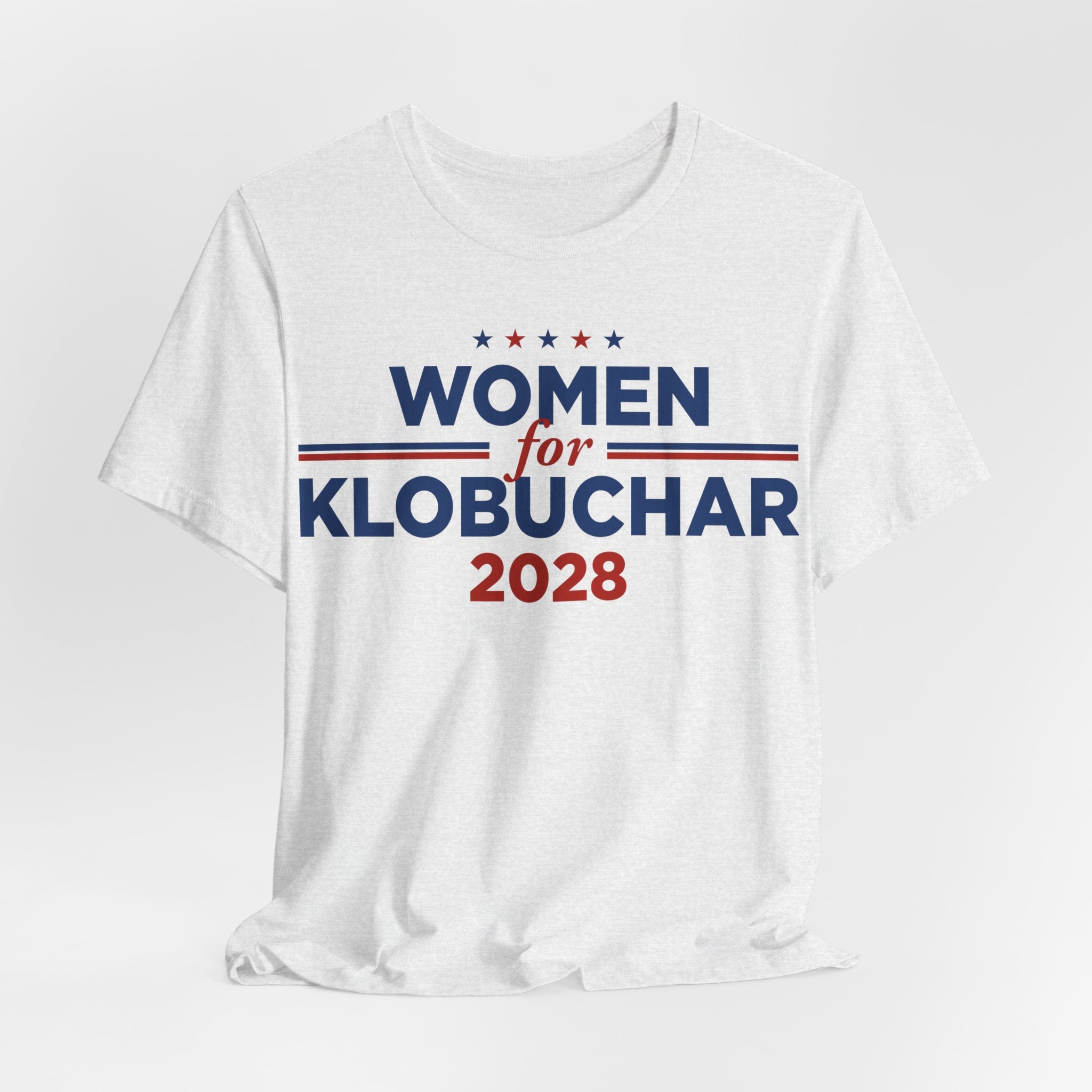 Women for Amy Klobuchar for President Campaign T-Shirt 2028