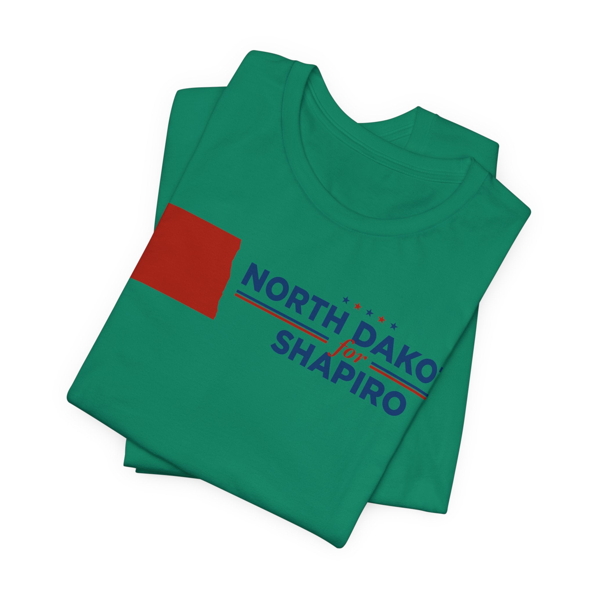 North Dakota for Josh Shapiro for President Campaign T-Shirt 2028