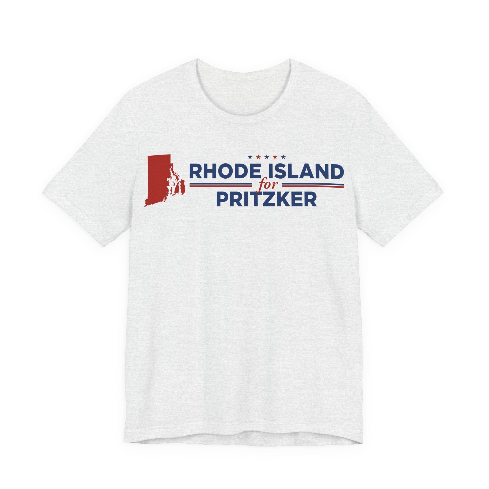 Rhode Island for J.B. Pritzker for President Campaign T-Shirt 2028