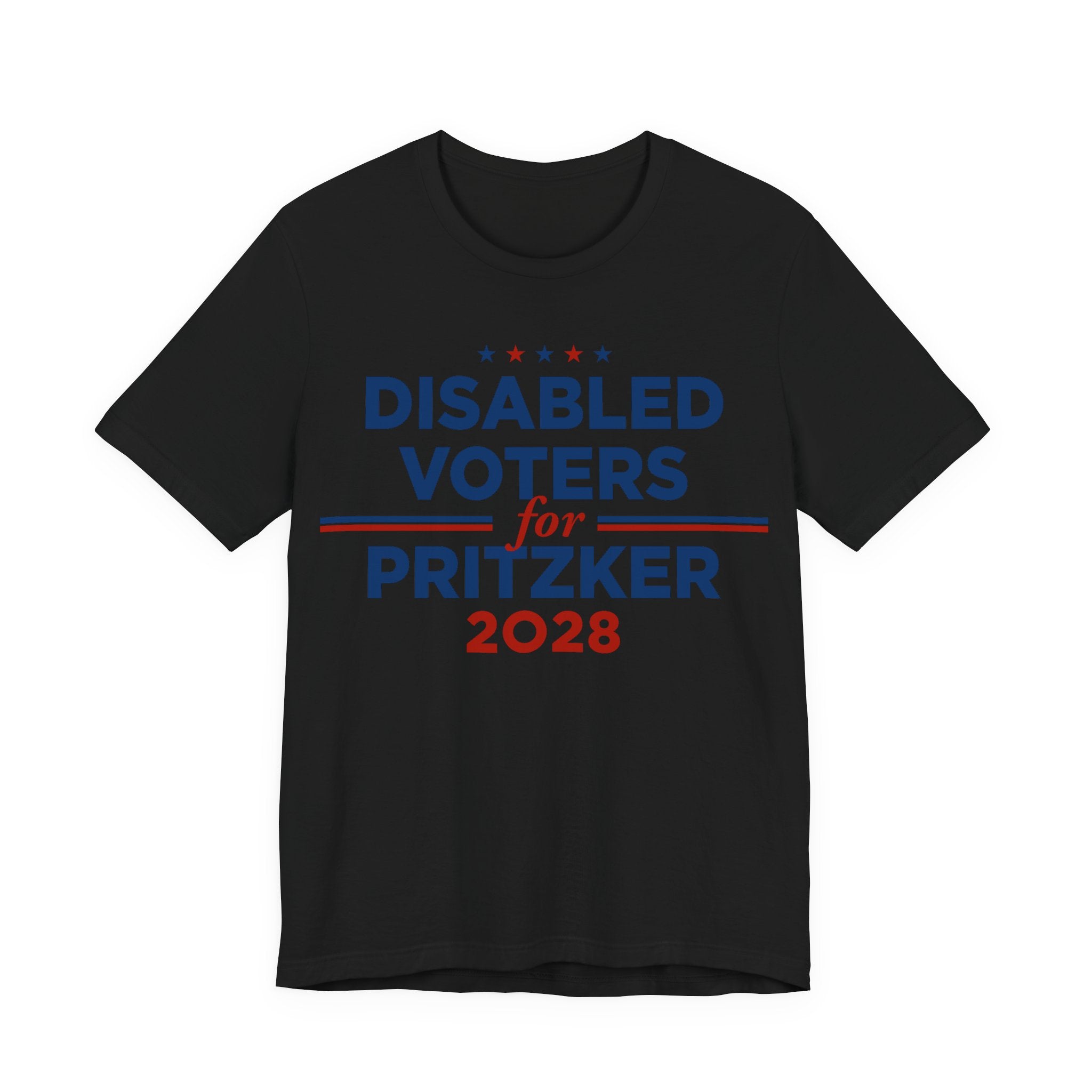 Disabled Voters for J.B. Pritzker for President Campaign T-Shirt 2028