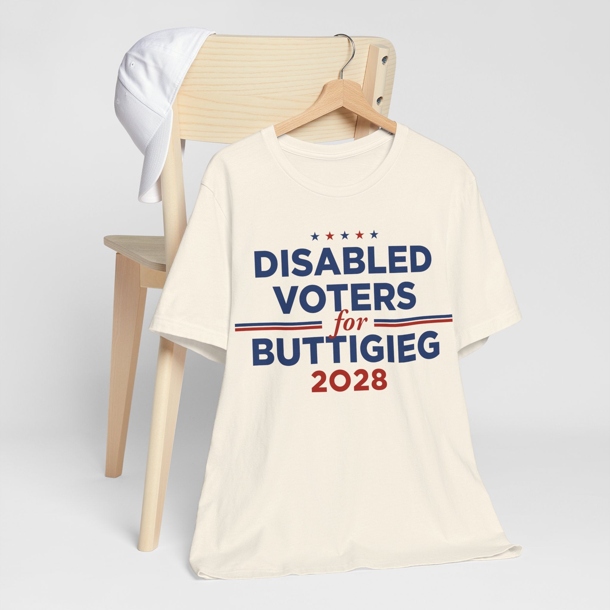 Disabled Voters for Pete Buttigieg for President Campaign T-Shirt 2028