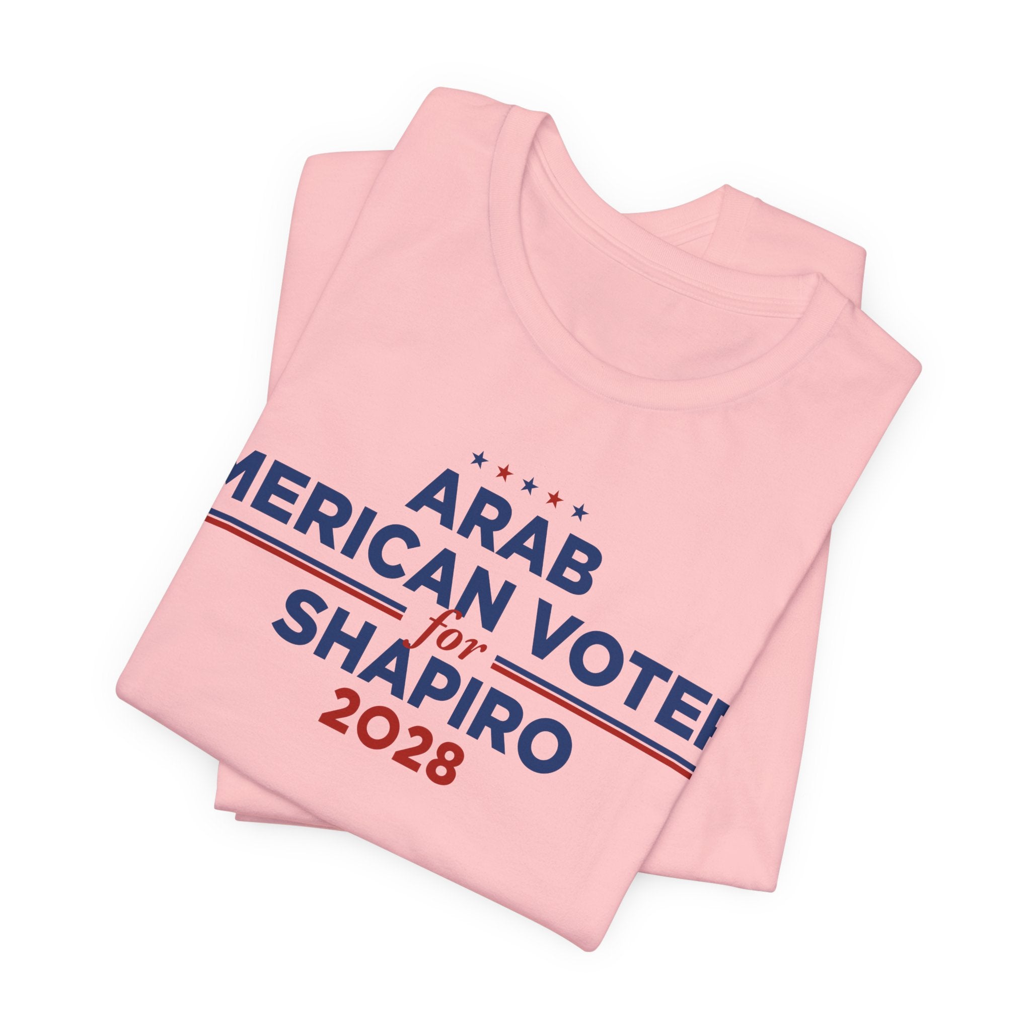 Arab American Voters for Josh Shapiro for President Campaign T-Shirt 2028