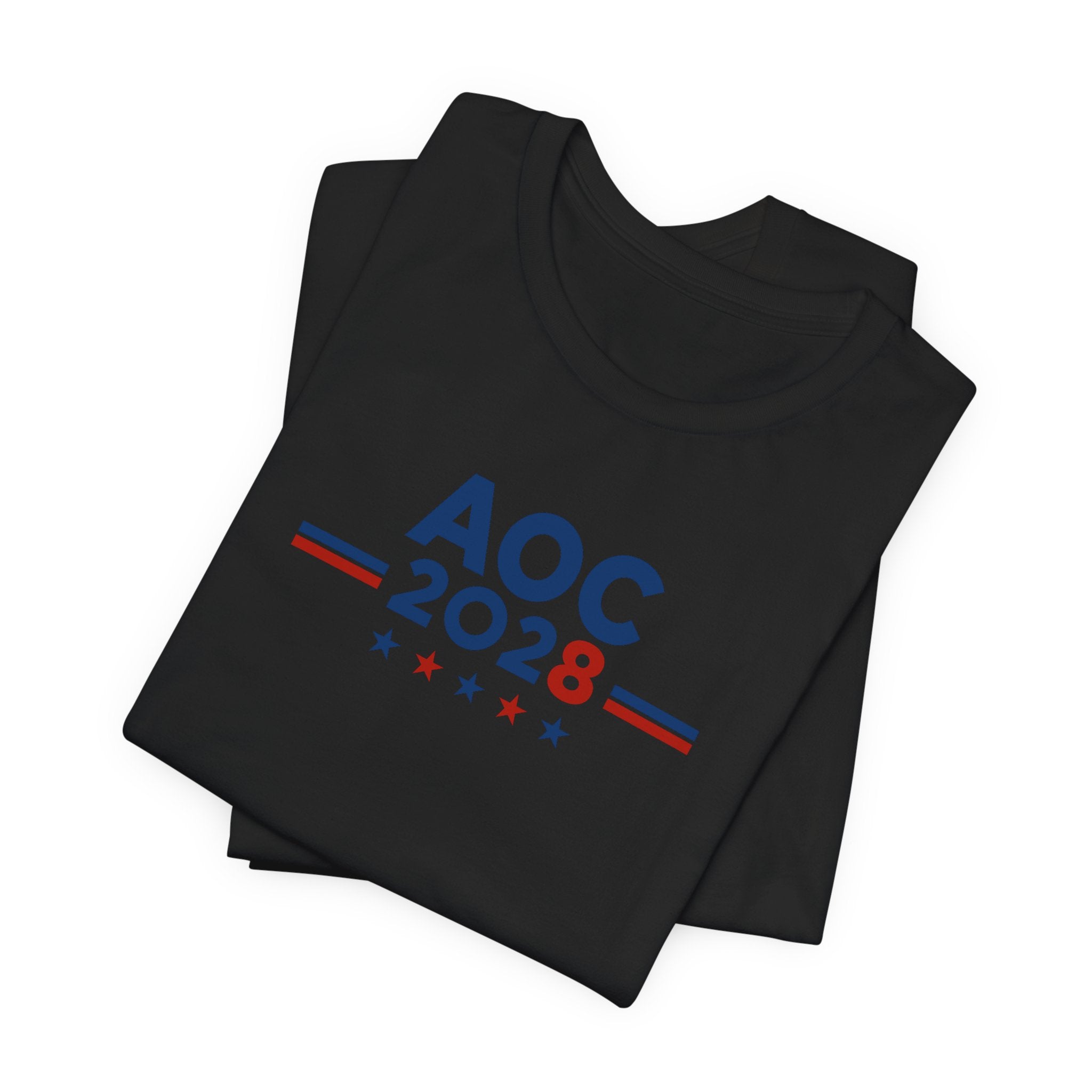 Alexandria Ocasio-Cortez AOC 2028 for President Campaign T-Shirt