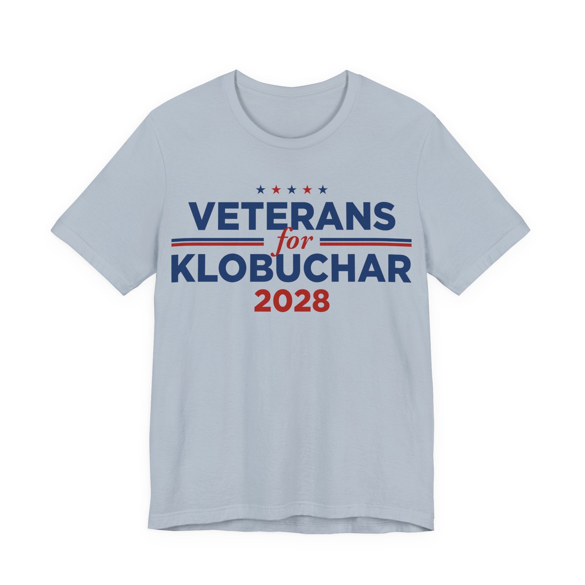 Veterans for Amy Klobuchar for President Campaign T-Shirt 2028