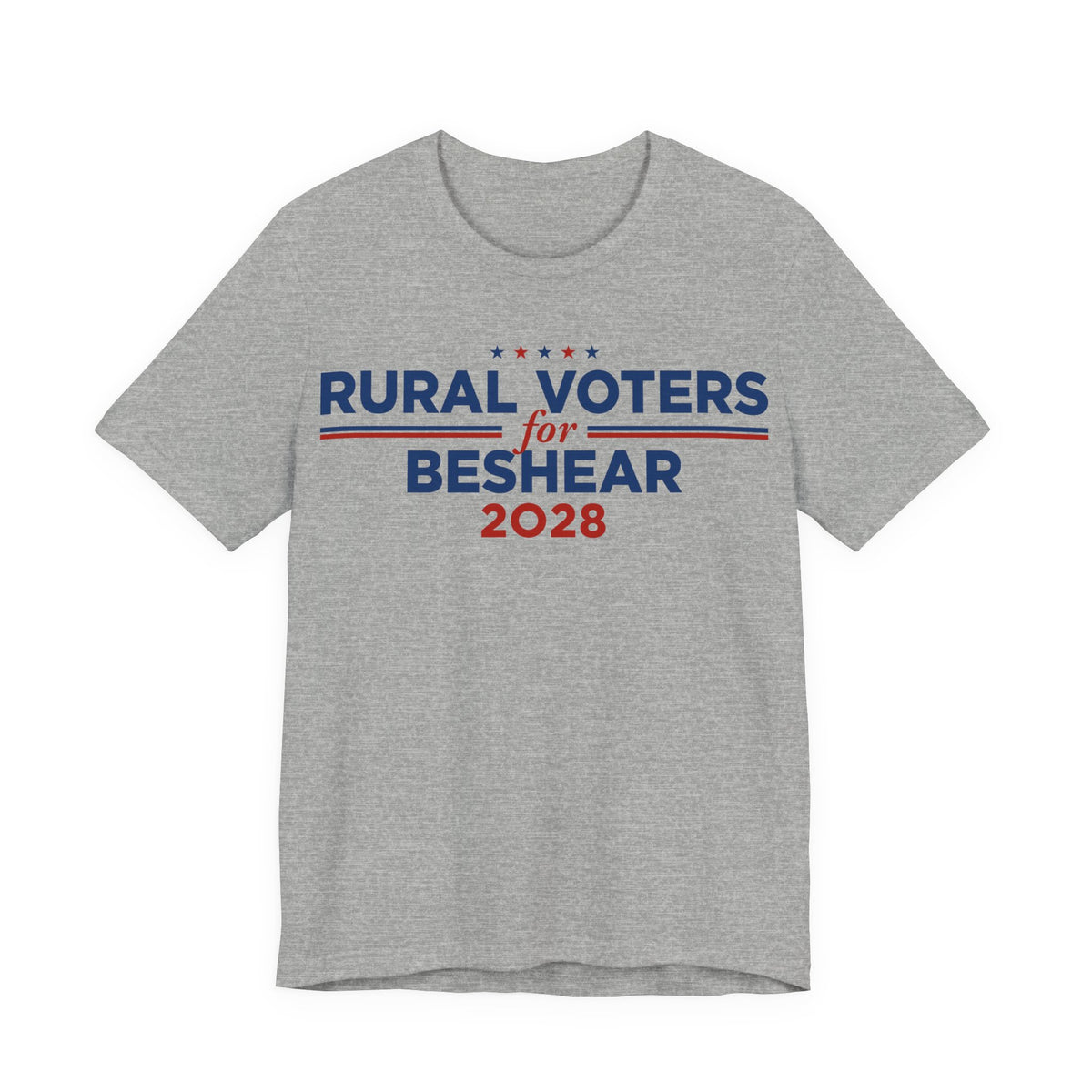 Rural Voters for Andy Beshear for President Campaign T-Shirt 2028