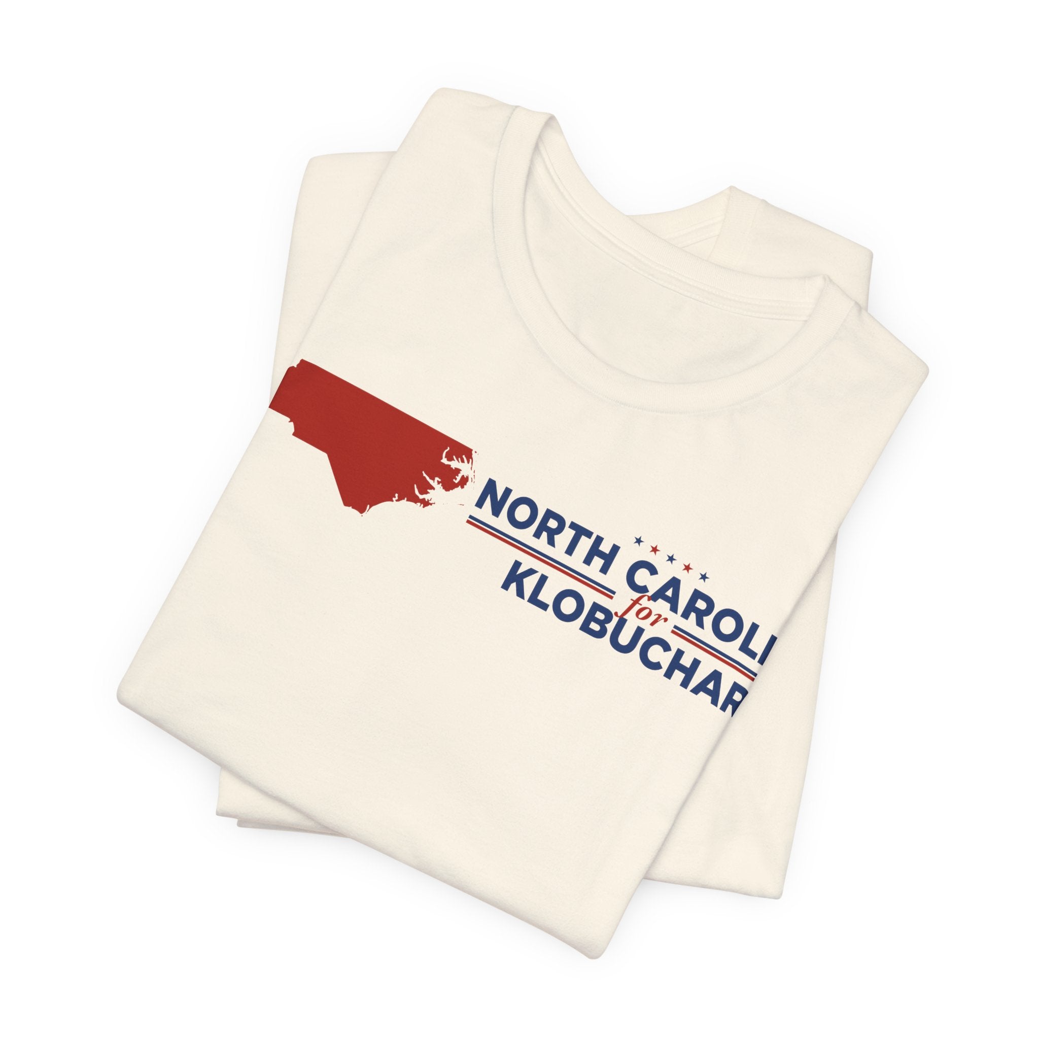North Carolina for Amy Klobuchar for President Campaign T-Shirt 2028