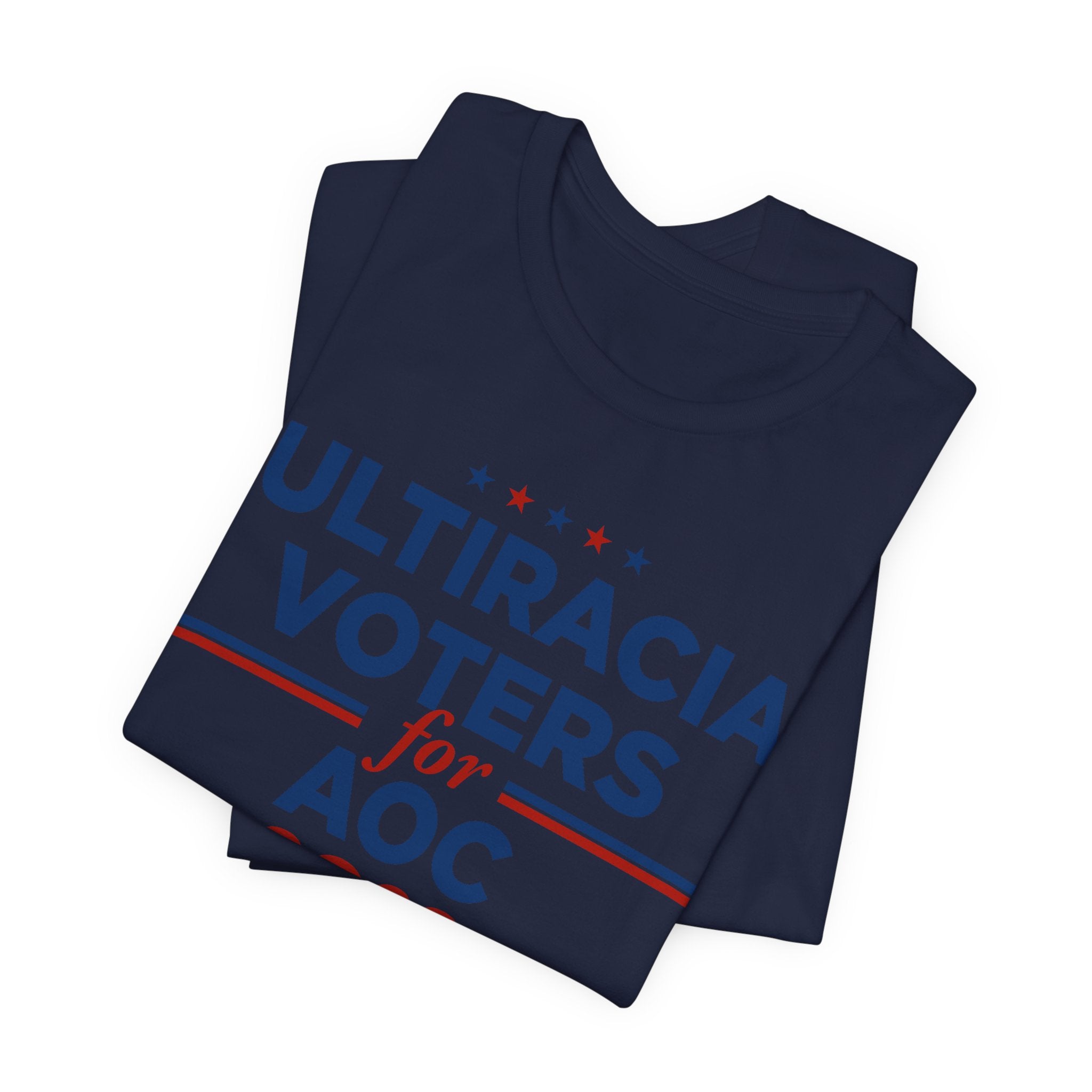 Multiracial Voters for AOC for President Campaign T-Shirt 2028