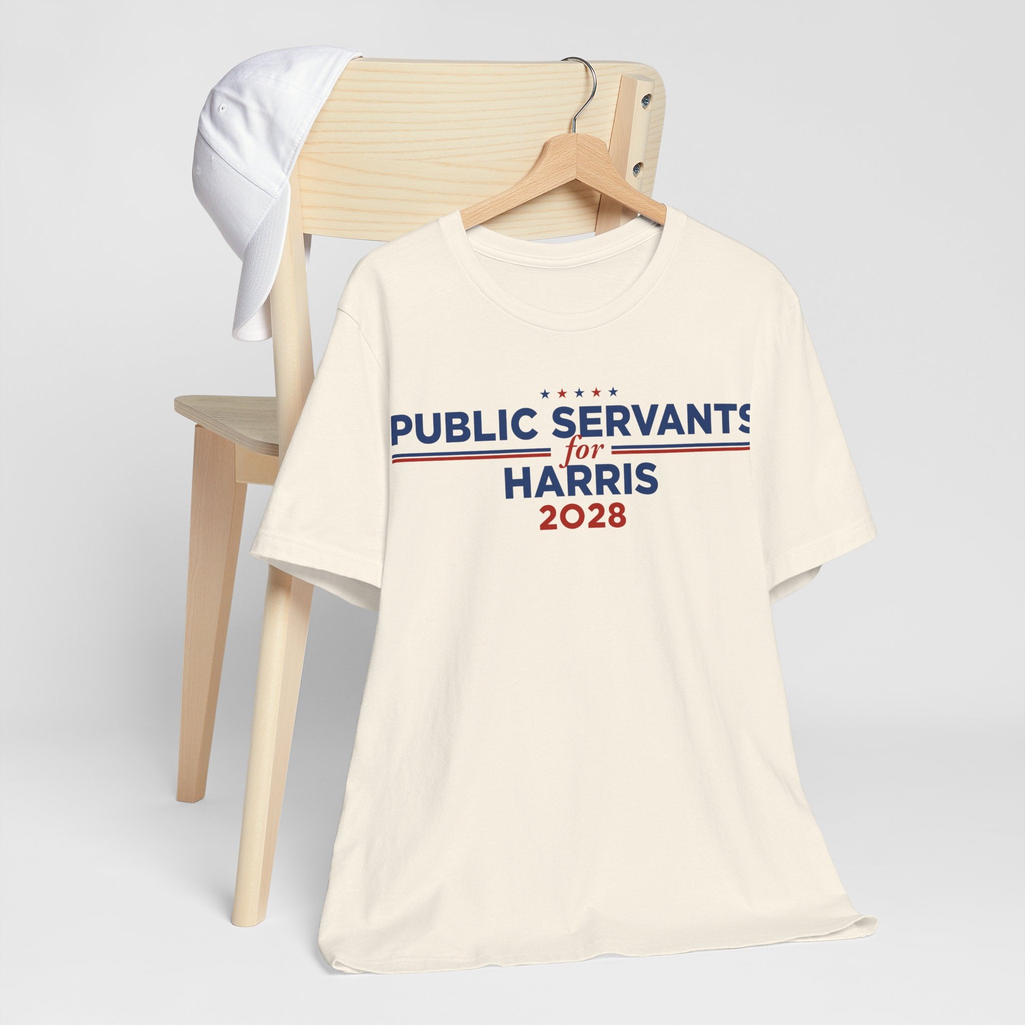 Public Servants for Kamala Harris for President Campaign T-Shirt 2028