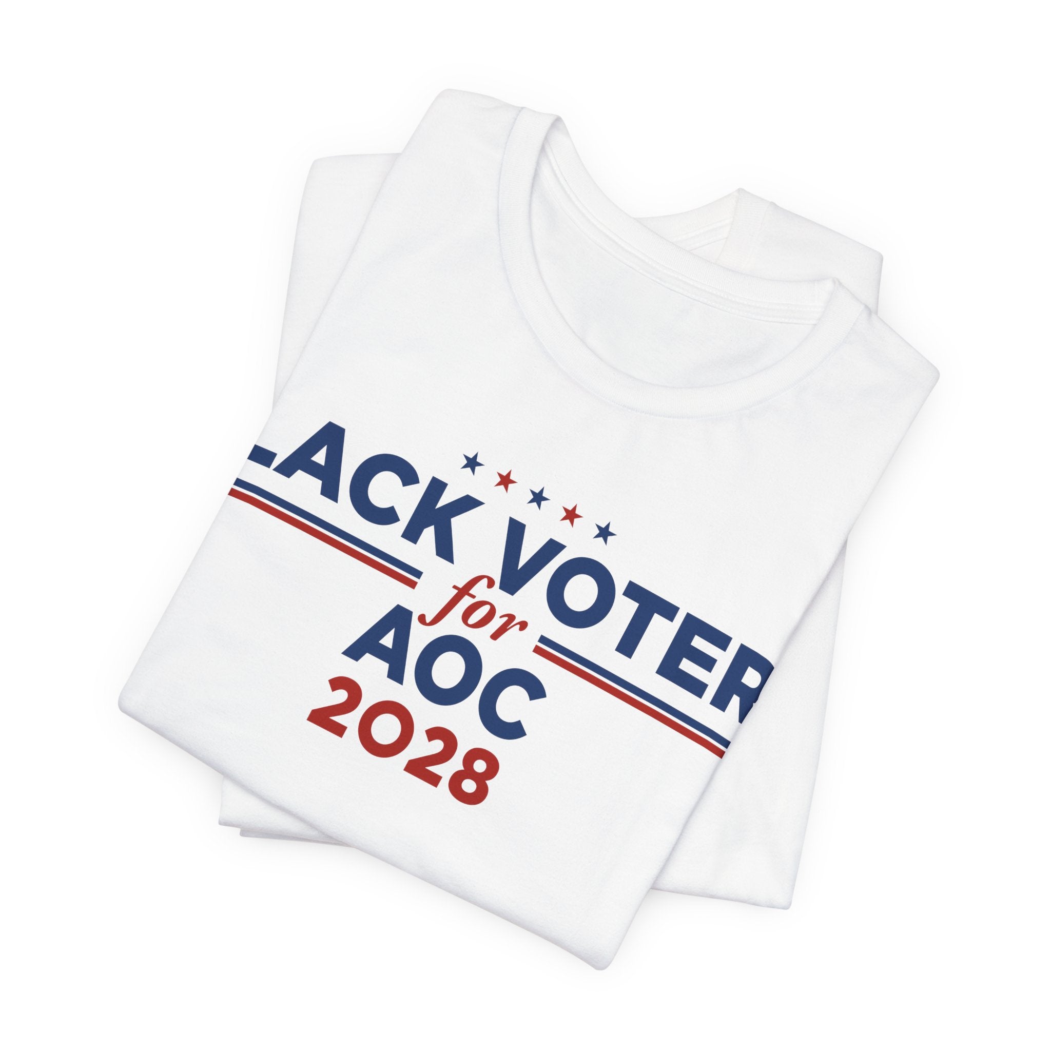 Black Voters for AOC Campaign T-Shirt for President 2028