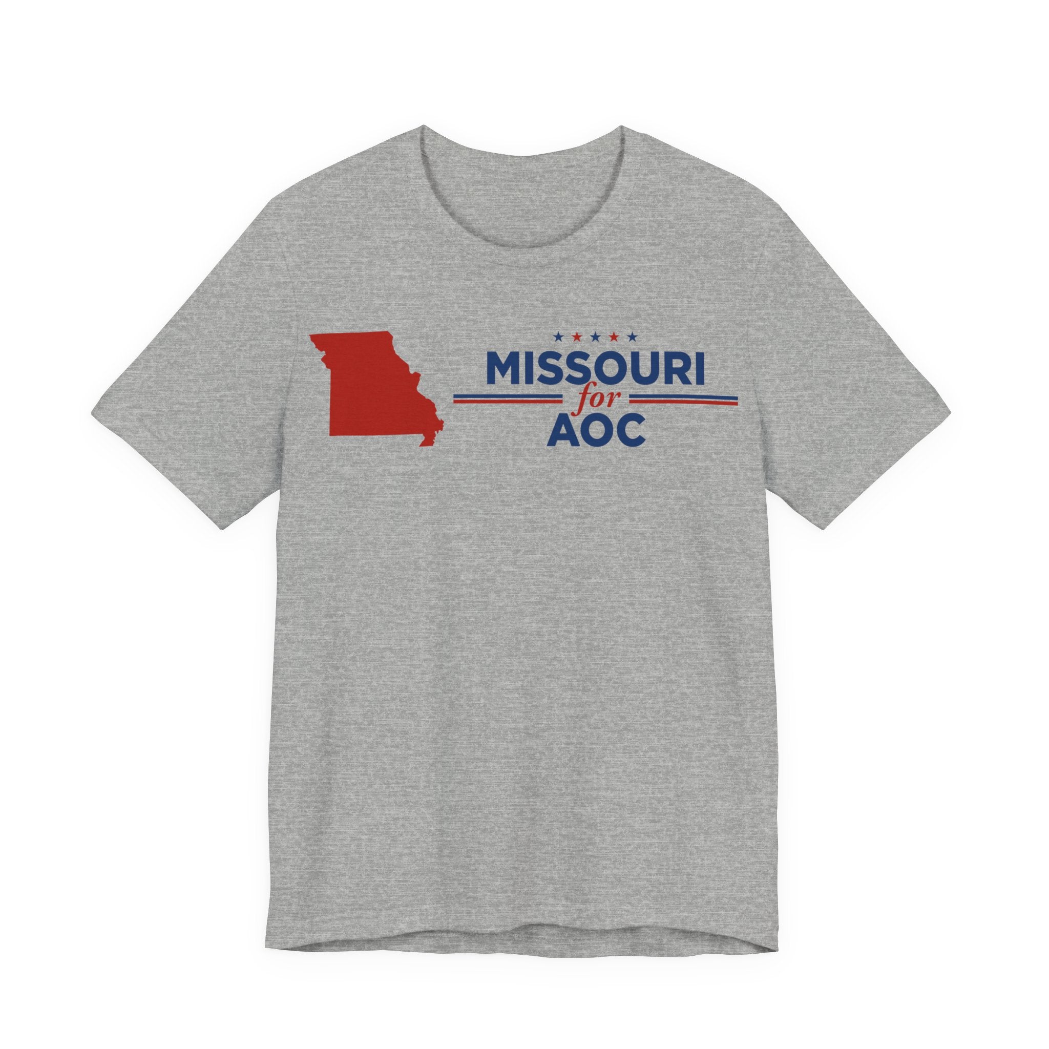 Missouri for AOC for President Campaign T-Shirt 2028