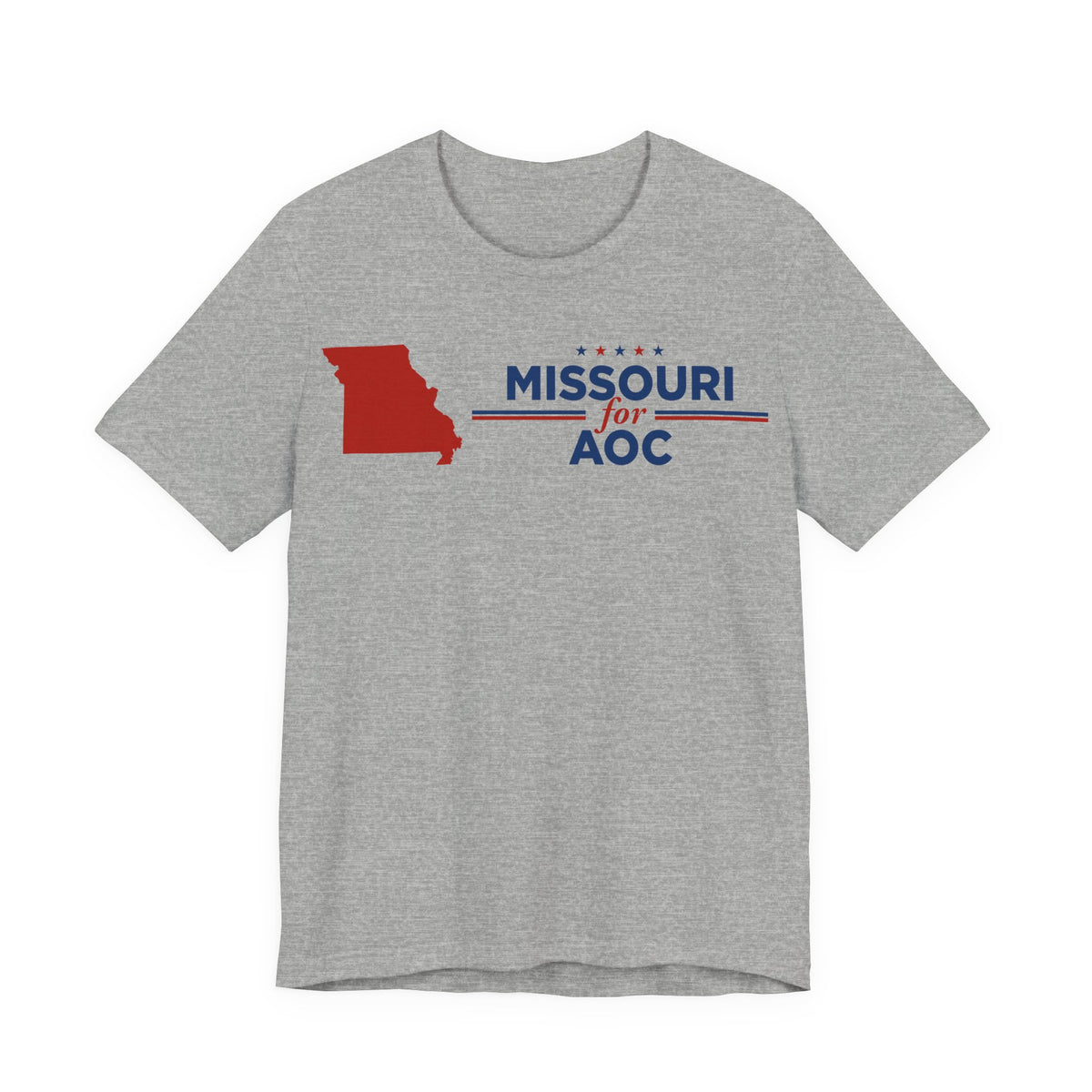 Missouri for AOC for President Campaign T-Shirt 2028
