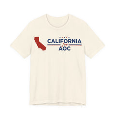 California for AOC for President Campaign T-Shirt 2028