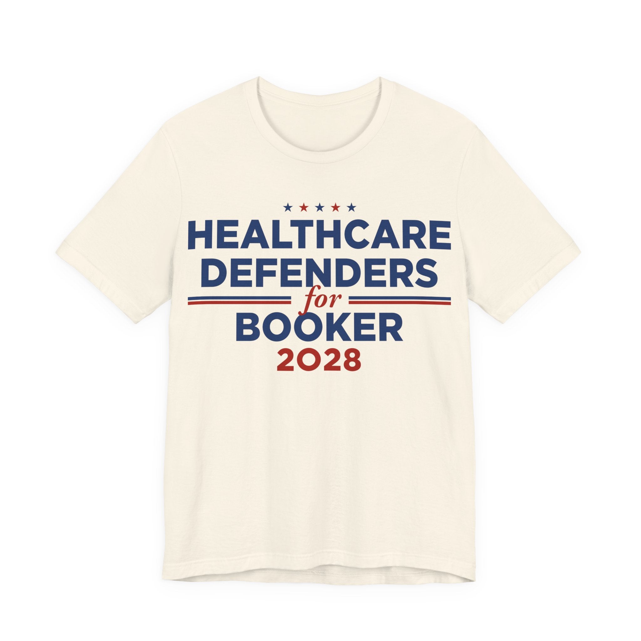 Healthcare Defenders for Cory Booker for President Campaign T-Shirt 2028