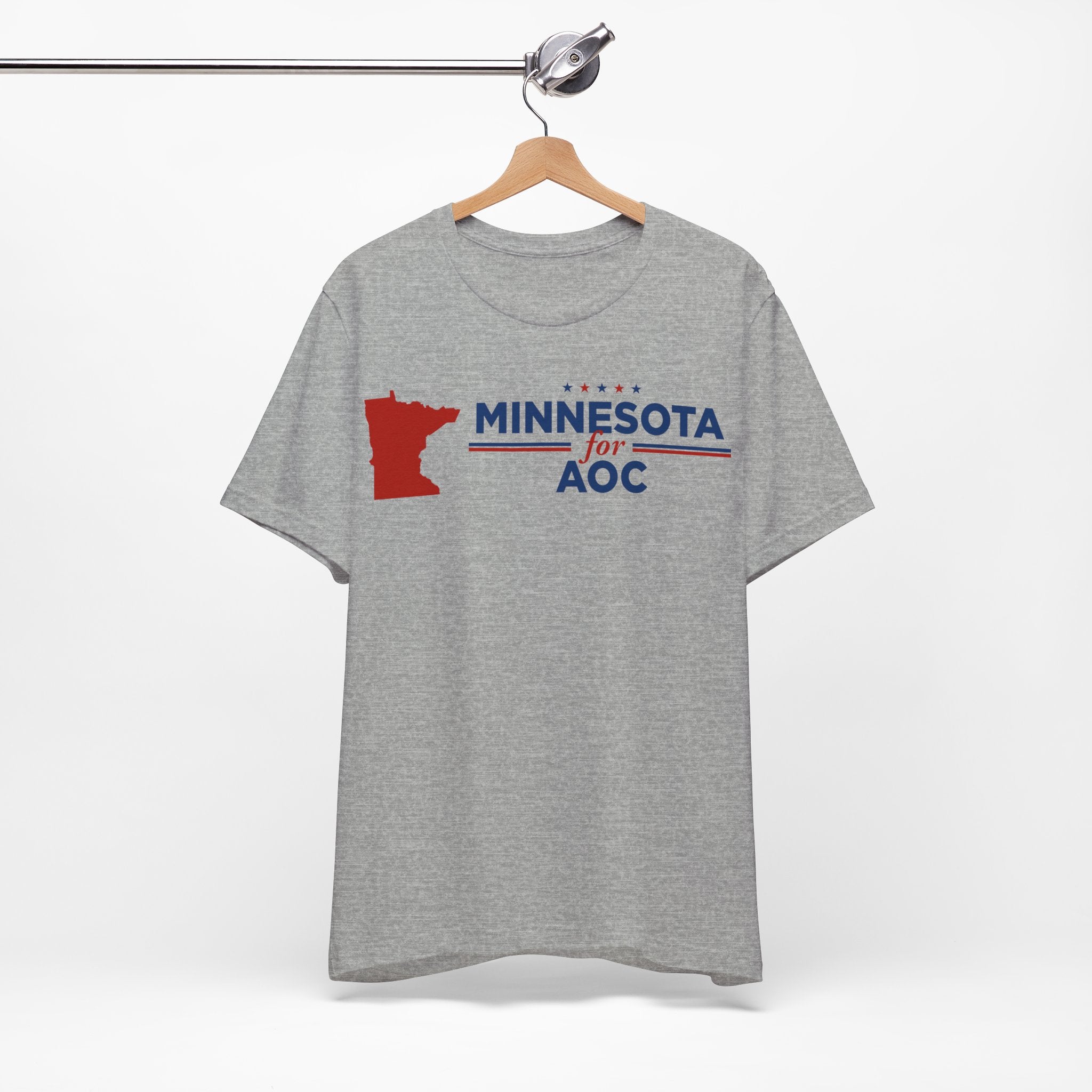Minnesota for AOC for President Campaign T-Shirt 2028