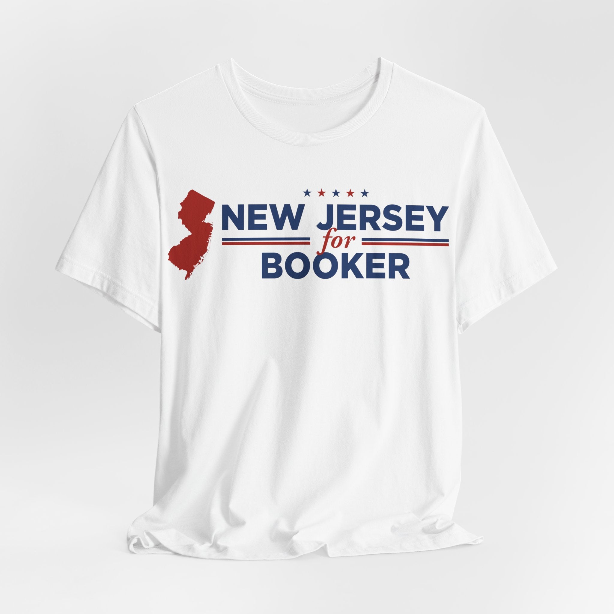 New Jersey for Cory Booker for President Campaign T-Shirt 2028