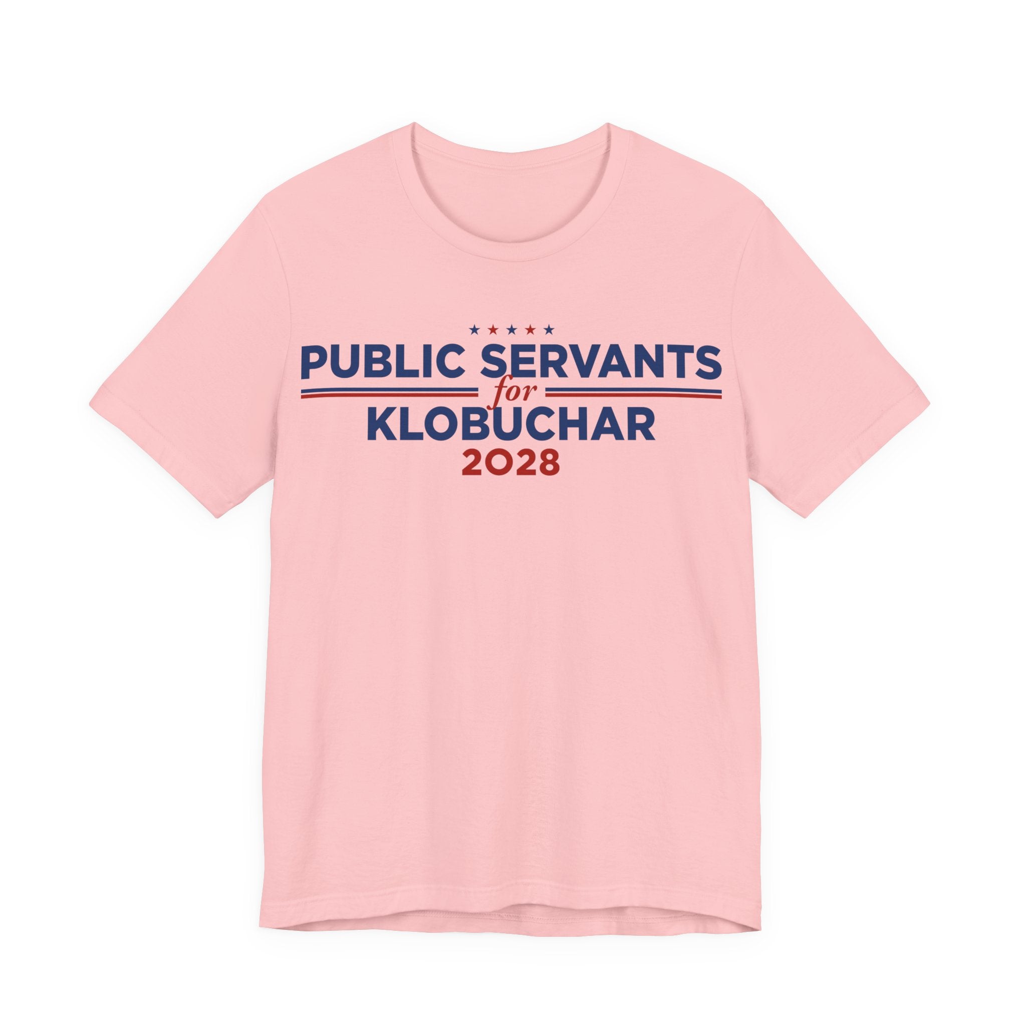 Public Servants for Amy Klobuchar for President Campaign T-Shirt 2028
