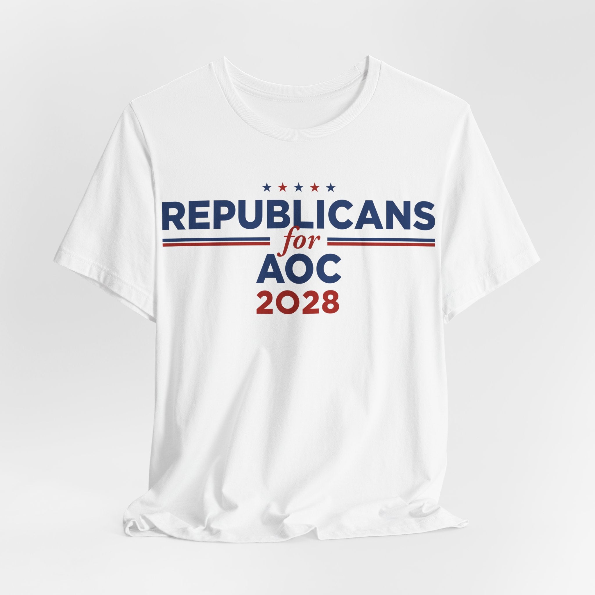 Republicans for AOC Campaign T-Shirt for President 2028