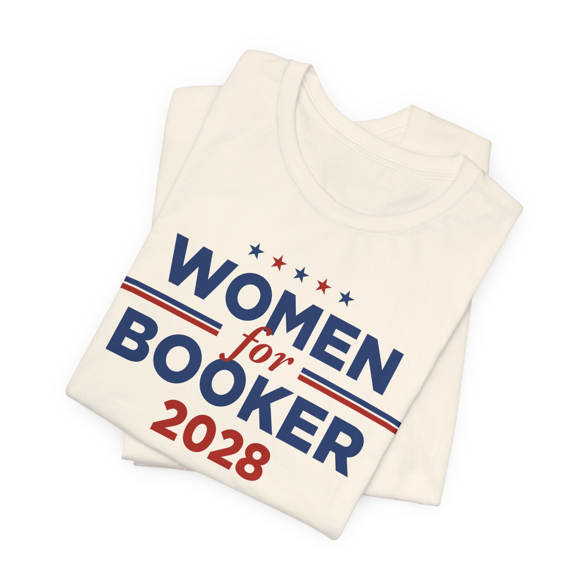 Women for Cory Booker for President Campaign T-Shirt 2028