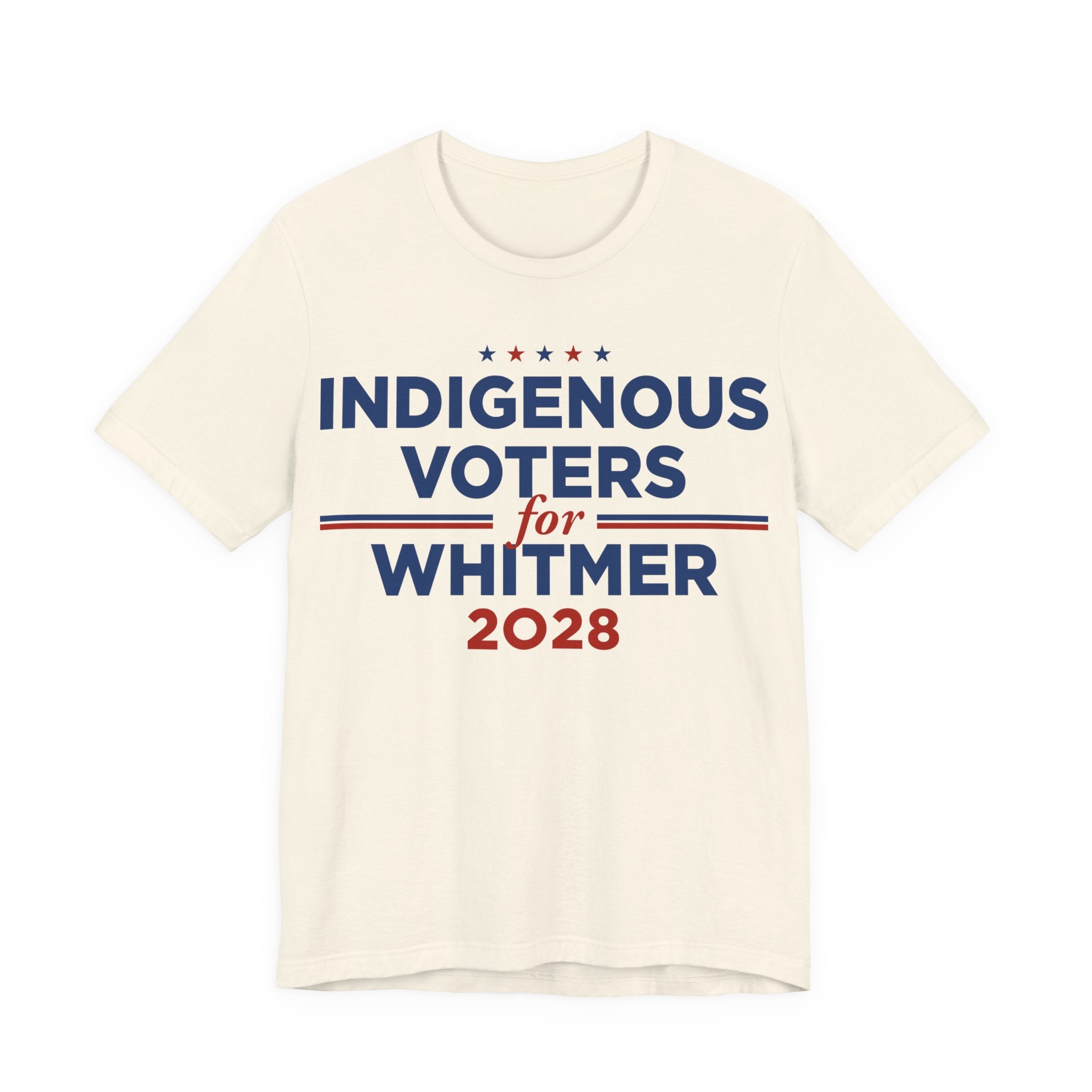 Indigenous Voters / Native Americans for Gretchen Whitmer for President Campaign T-Shirt 2028