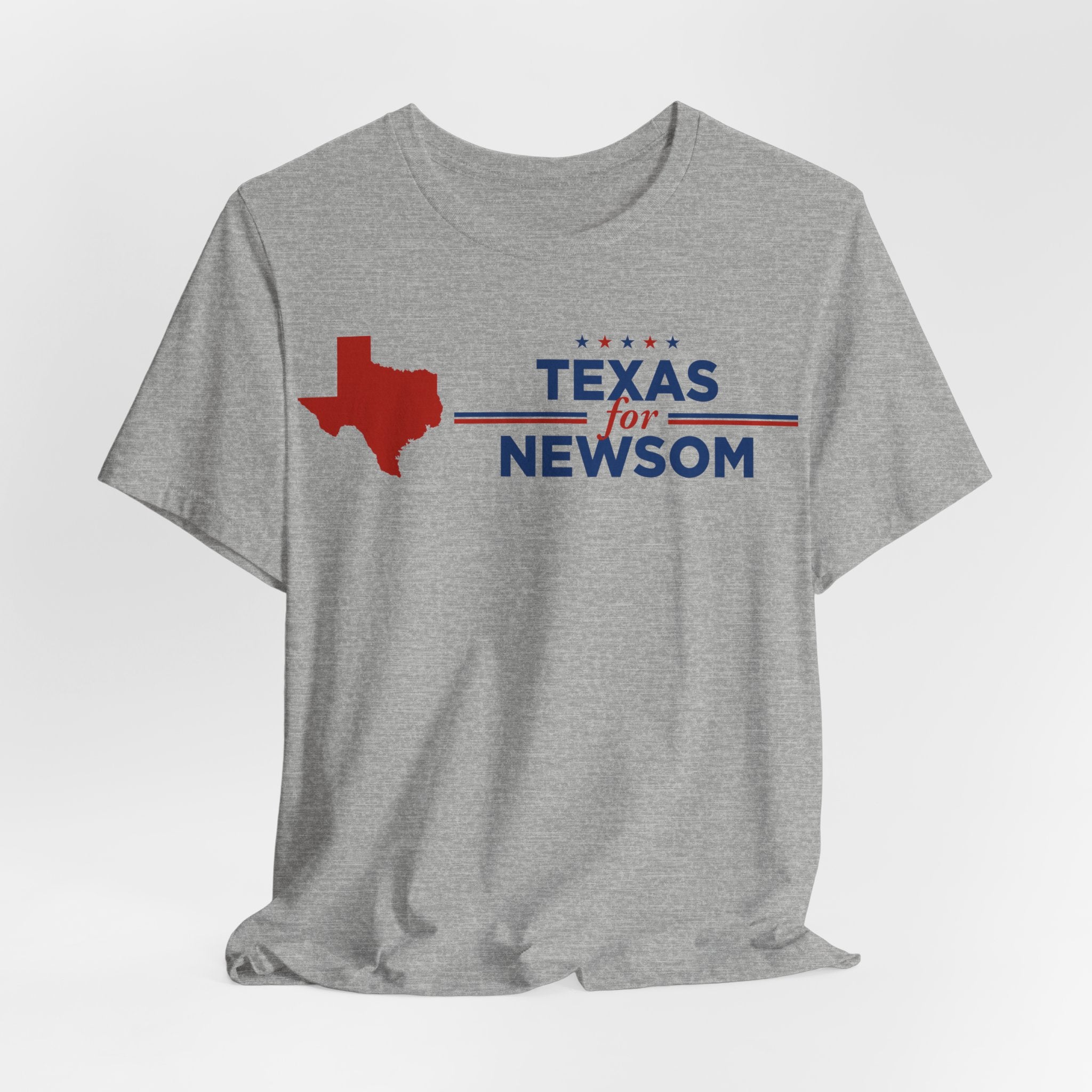 Texas for Gavin Newsom for President Campaign T-Shirt 2028