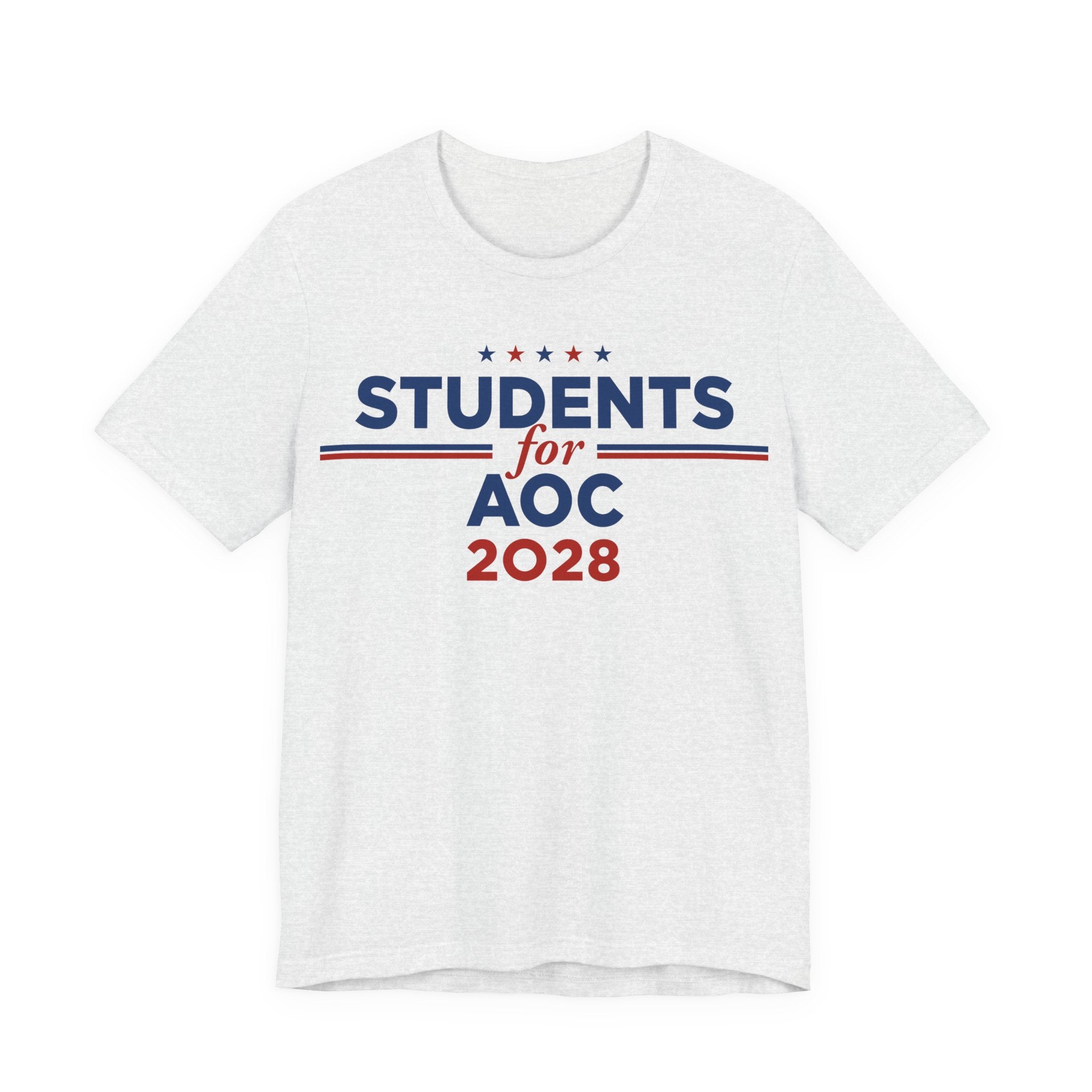 Students for AOC for President Campaign T-Shirt 2028
