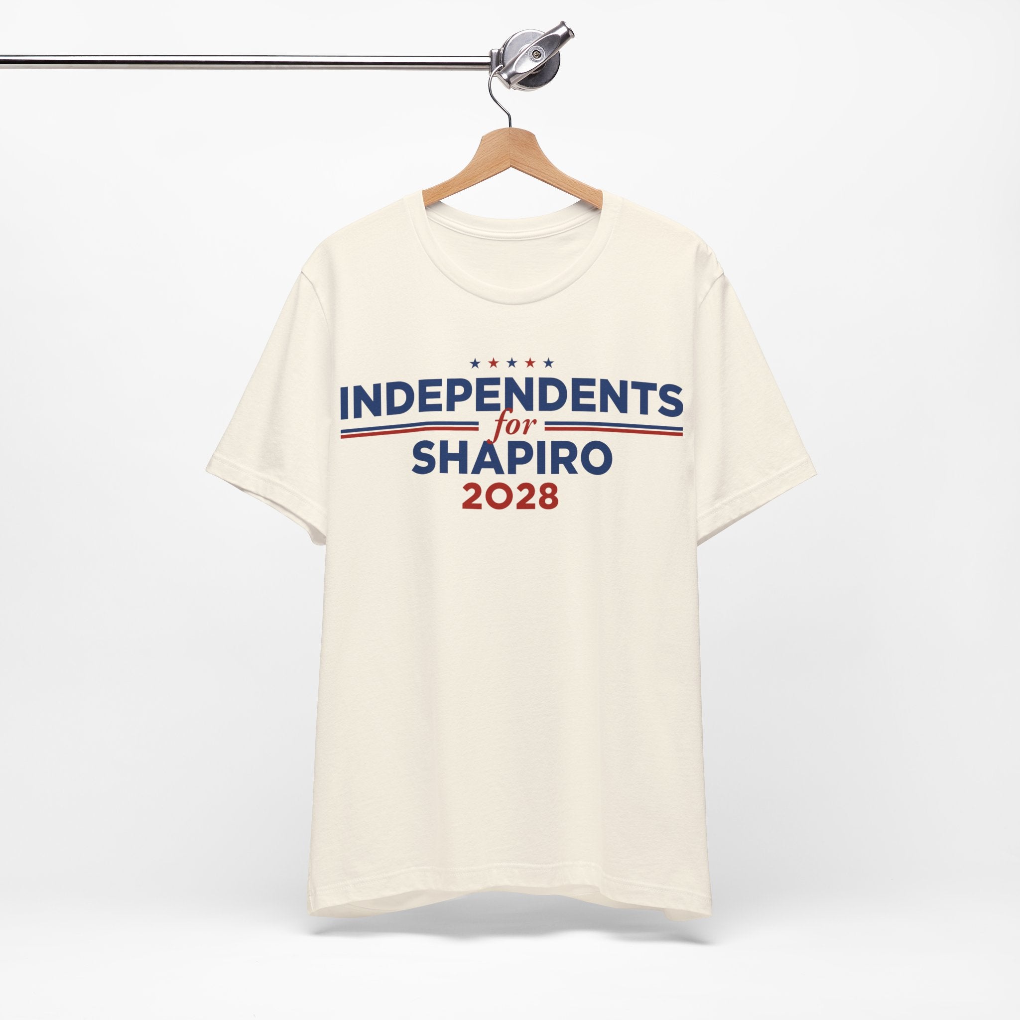 Independents for Josh Shapiro for President Campaign T-Shirt 2028