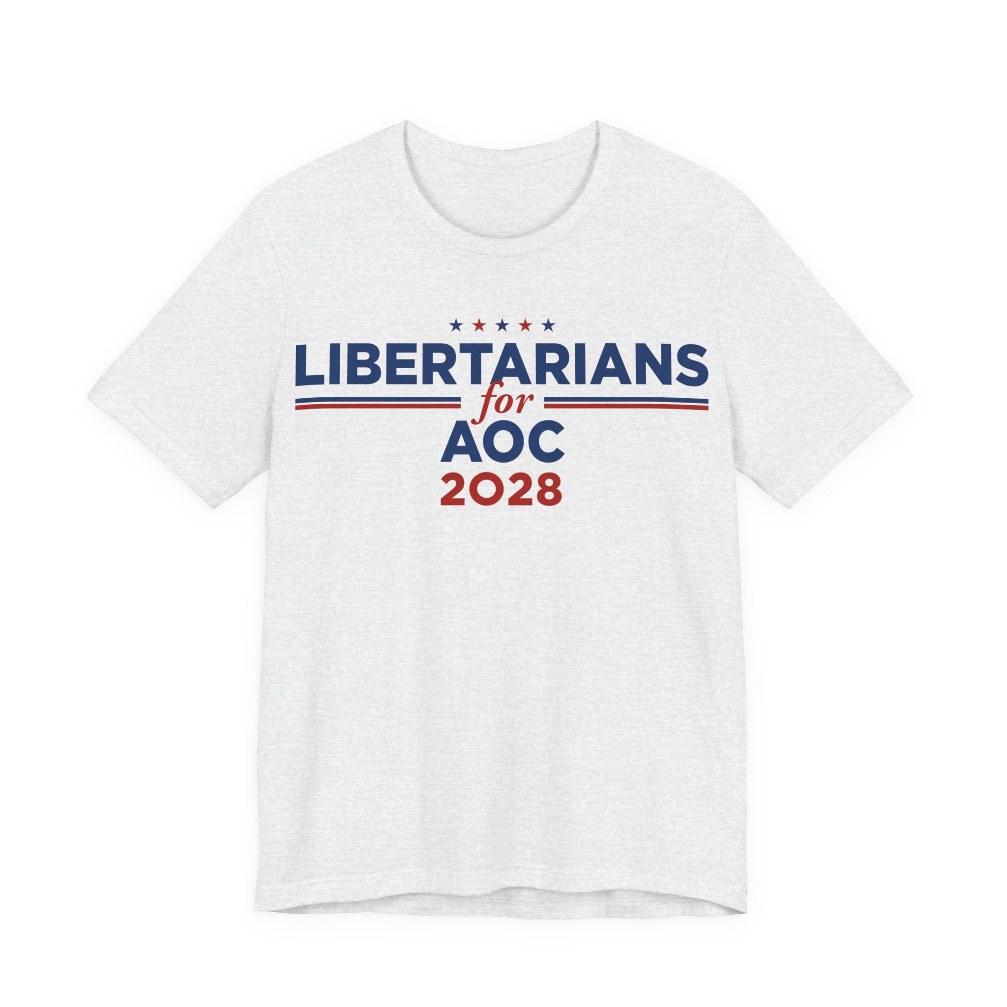 Libertarians for AOC for President Campaign T-Shirt 2028