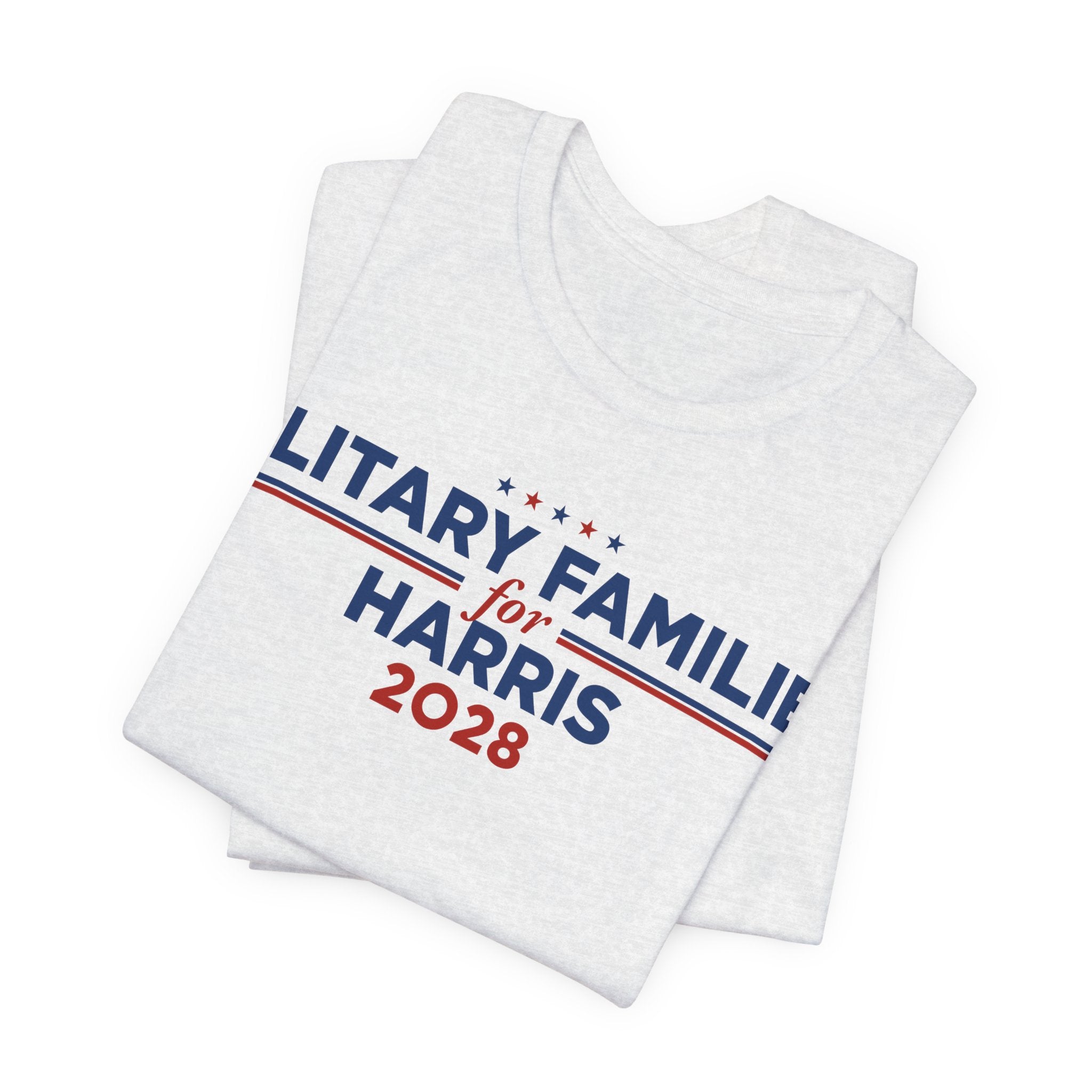 Military Families for Kamala Harris for President Campaign T-Shirt 2028