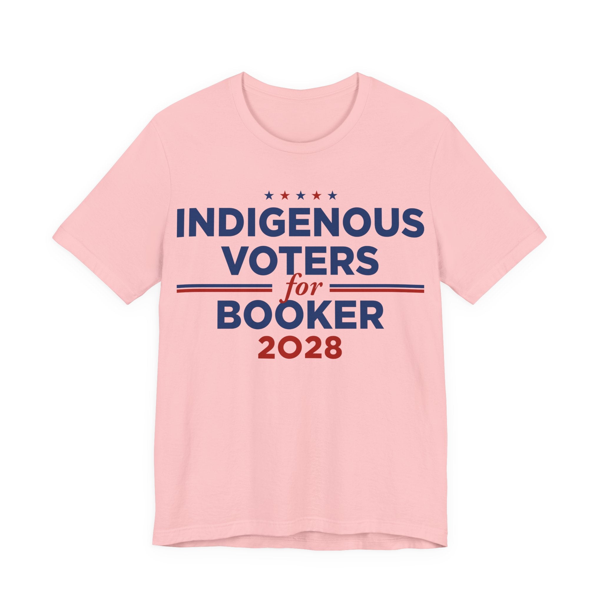 Indigenous Voters / Native Americans for Cory Booker for President Campaign T-Shirt 2028