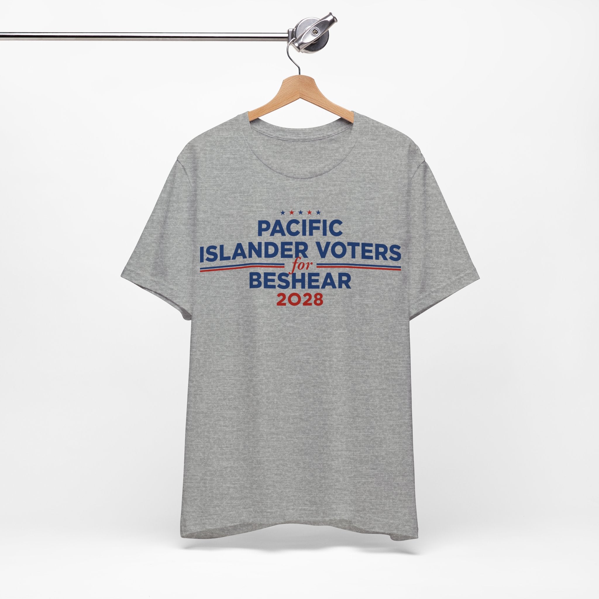 Pacific Islander Voters for Andy Beshear for President Campaign T-Shirt 2028
