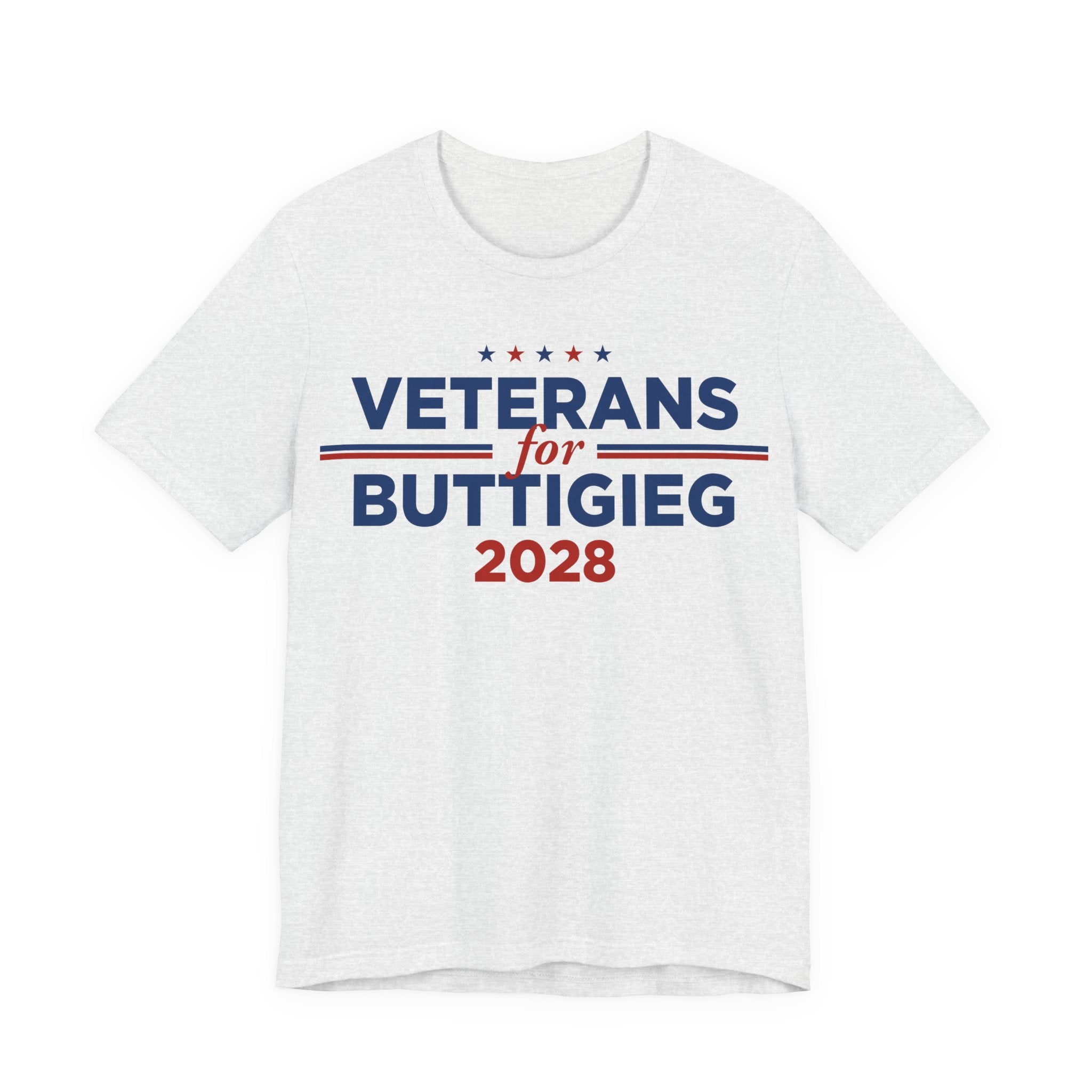 Veterans for Pete Buttigieg for President Campaign T-Shirt 2028