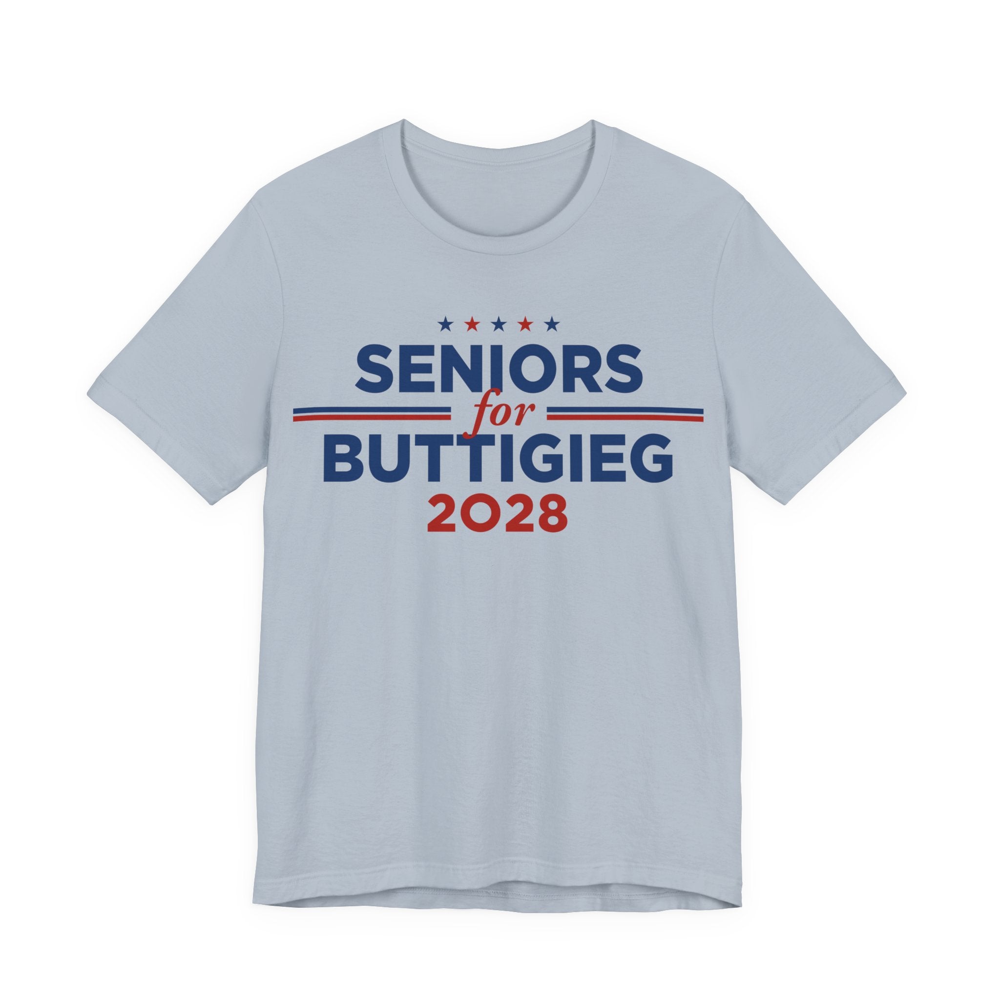 Seniors for Pete Buttigieg for President Campaign T-Shirt 2028